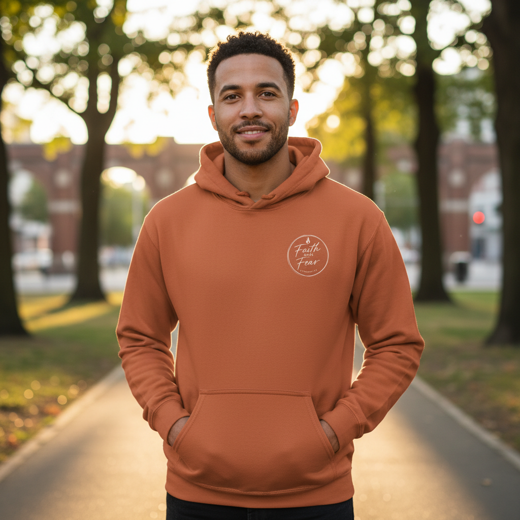 Faith over Fear 2 Timothy 1:7 Faith Hoodie