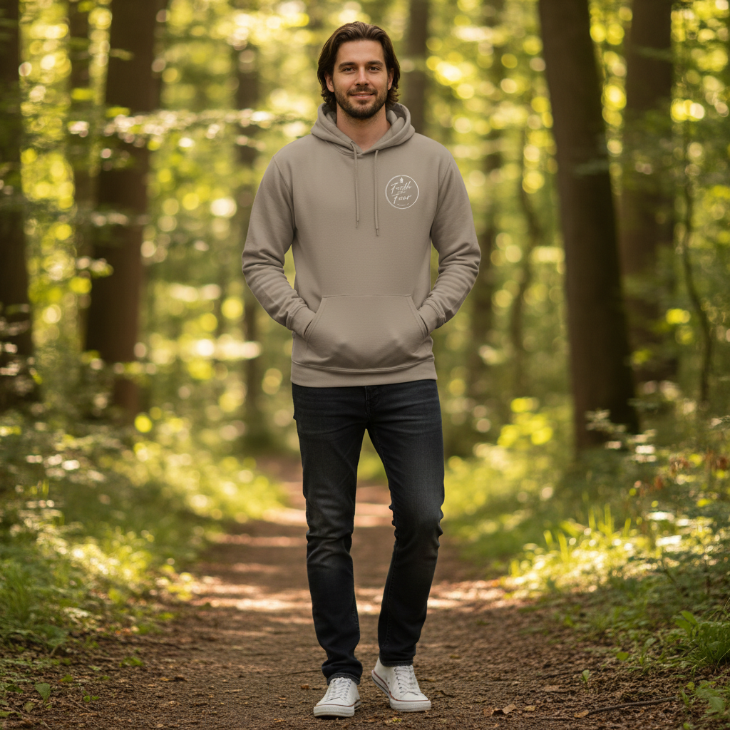Faith over Fear 2 Timothy 1:7 Faith Hoodie