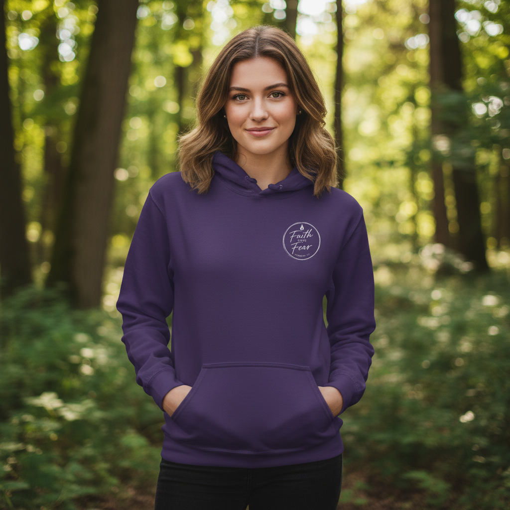 Faith over Fear 2 Timothy 1:7 Faith Hoodie