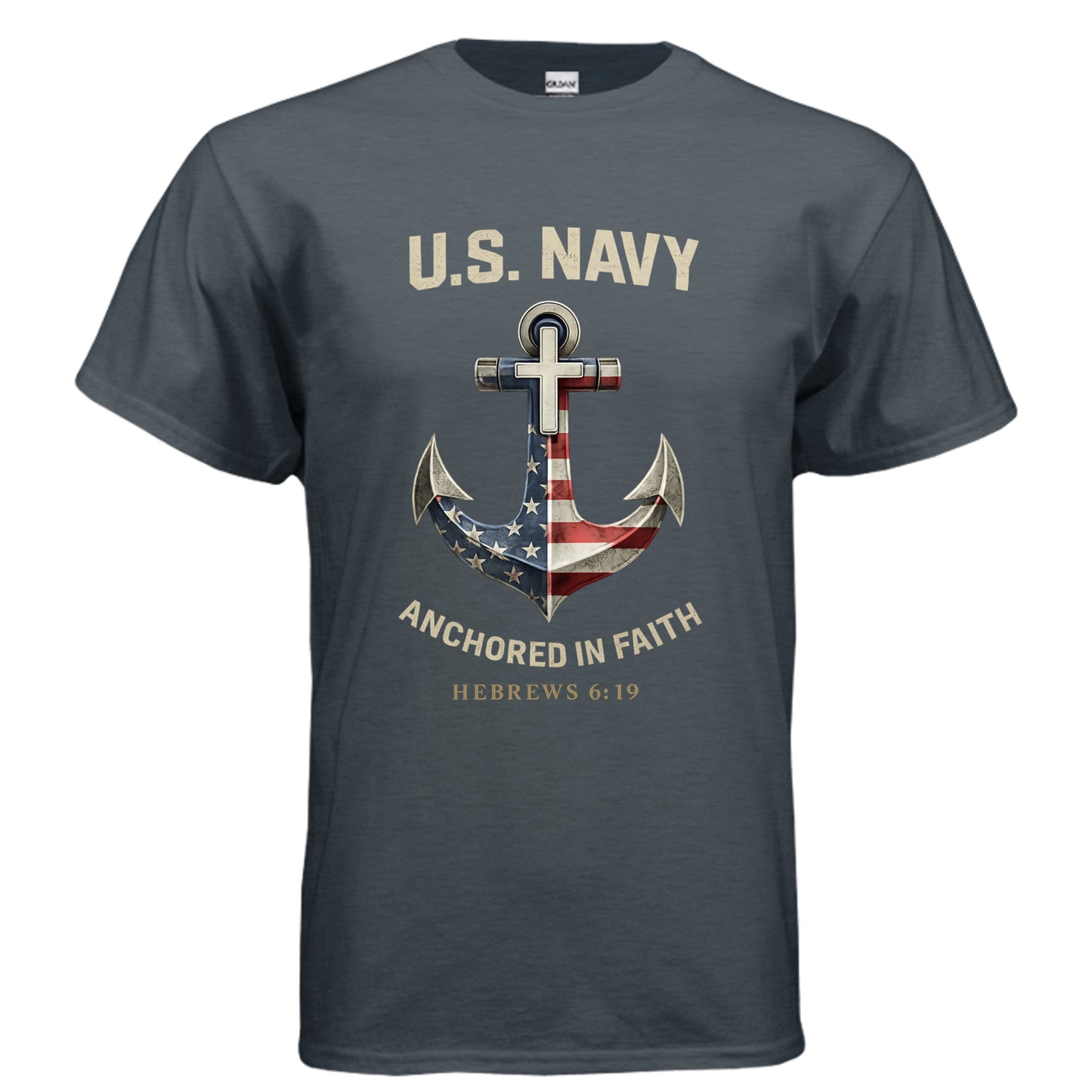 Heather Navy - G500 - FRONT