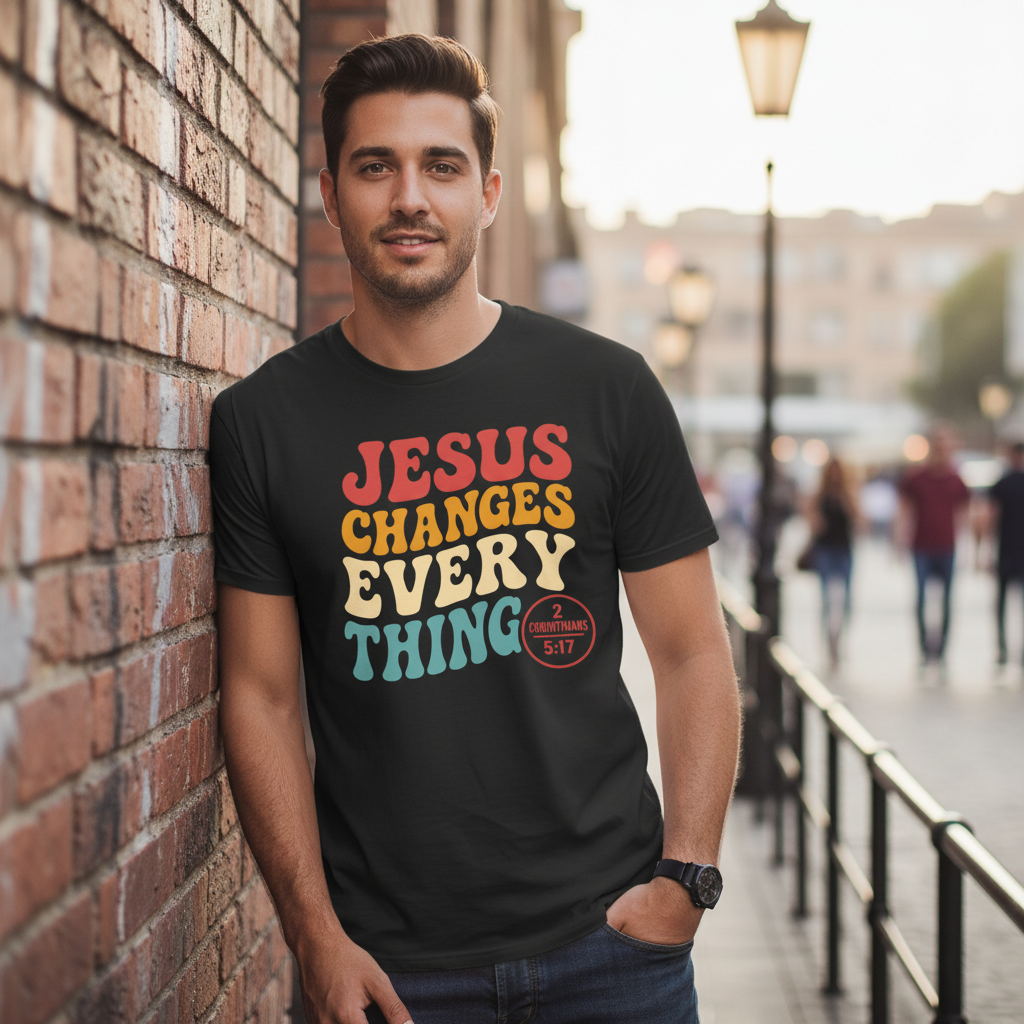 Jesus Changes Everything Faith T-Shirt