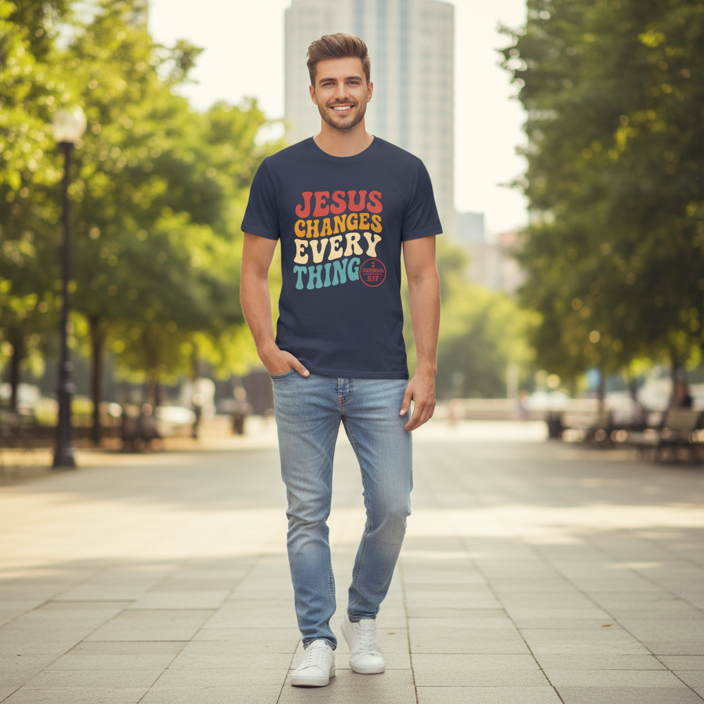 Jesus Changes Everything Faith T-Shirt