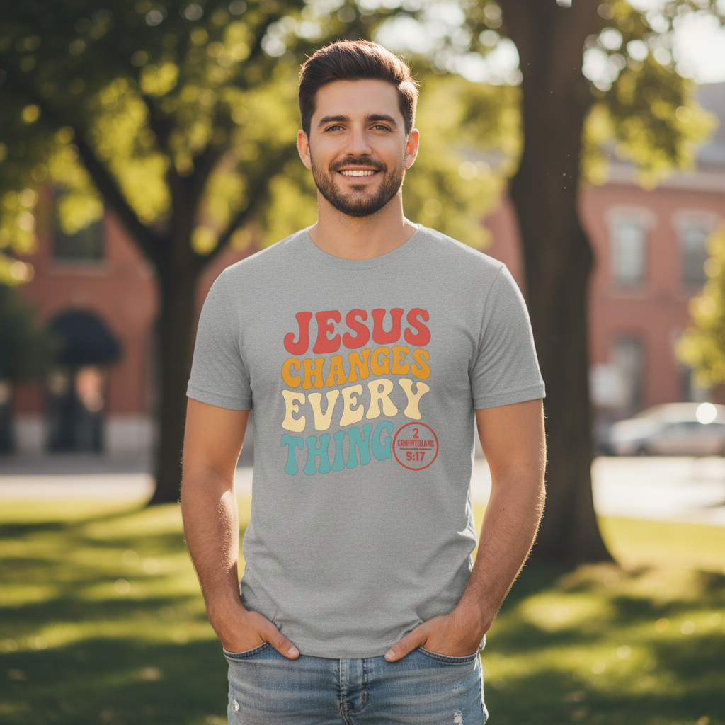 Jesus Changes Everything Faith T-Shirt