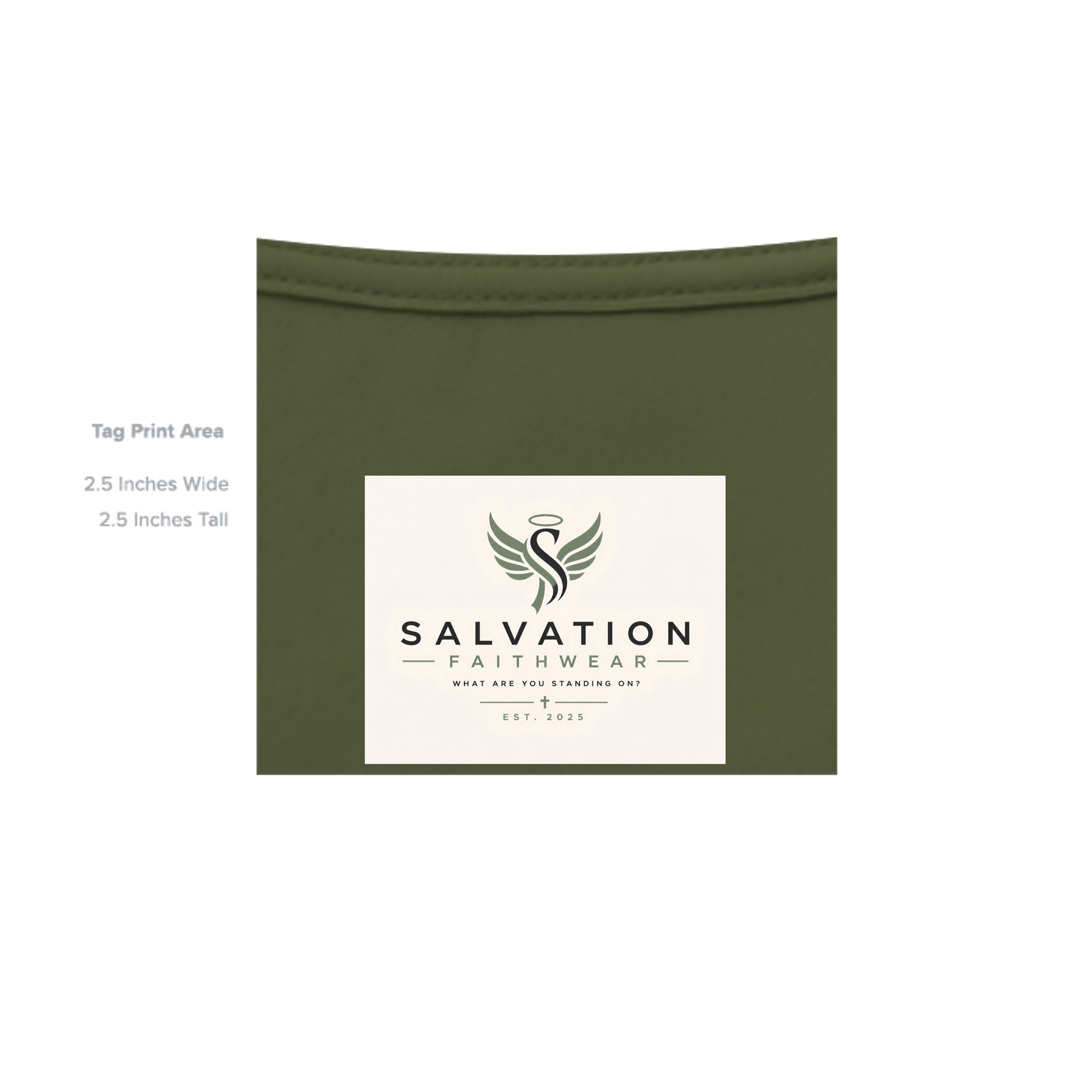 MILITARY GREEN - G500 - INSIDE_TAG_LINE