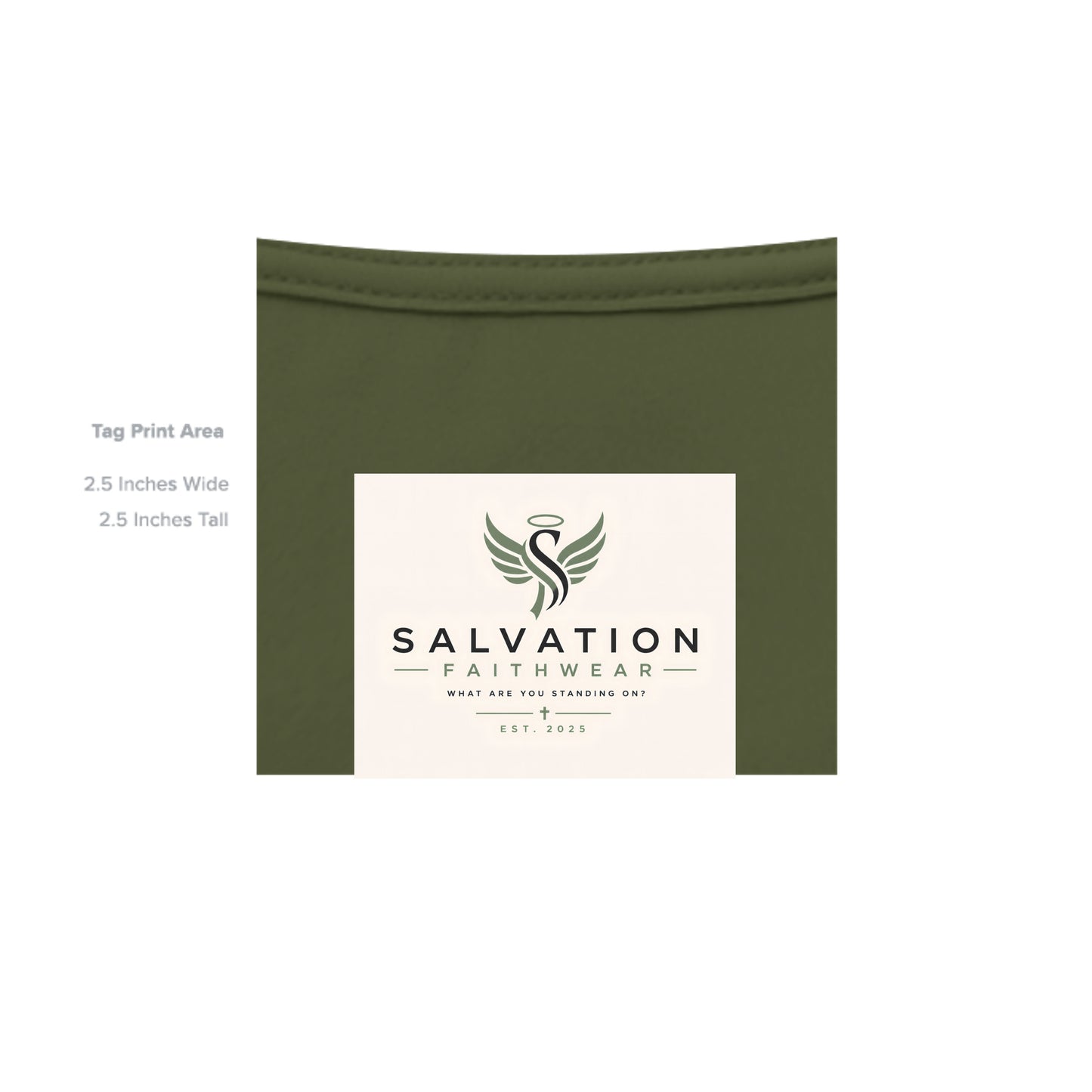 MILITARY GREEN - G500 - INSIDE_TAG_LINE