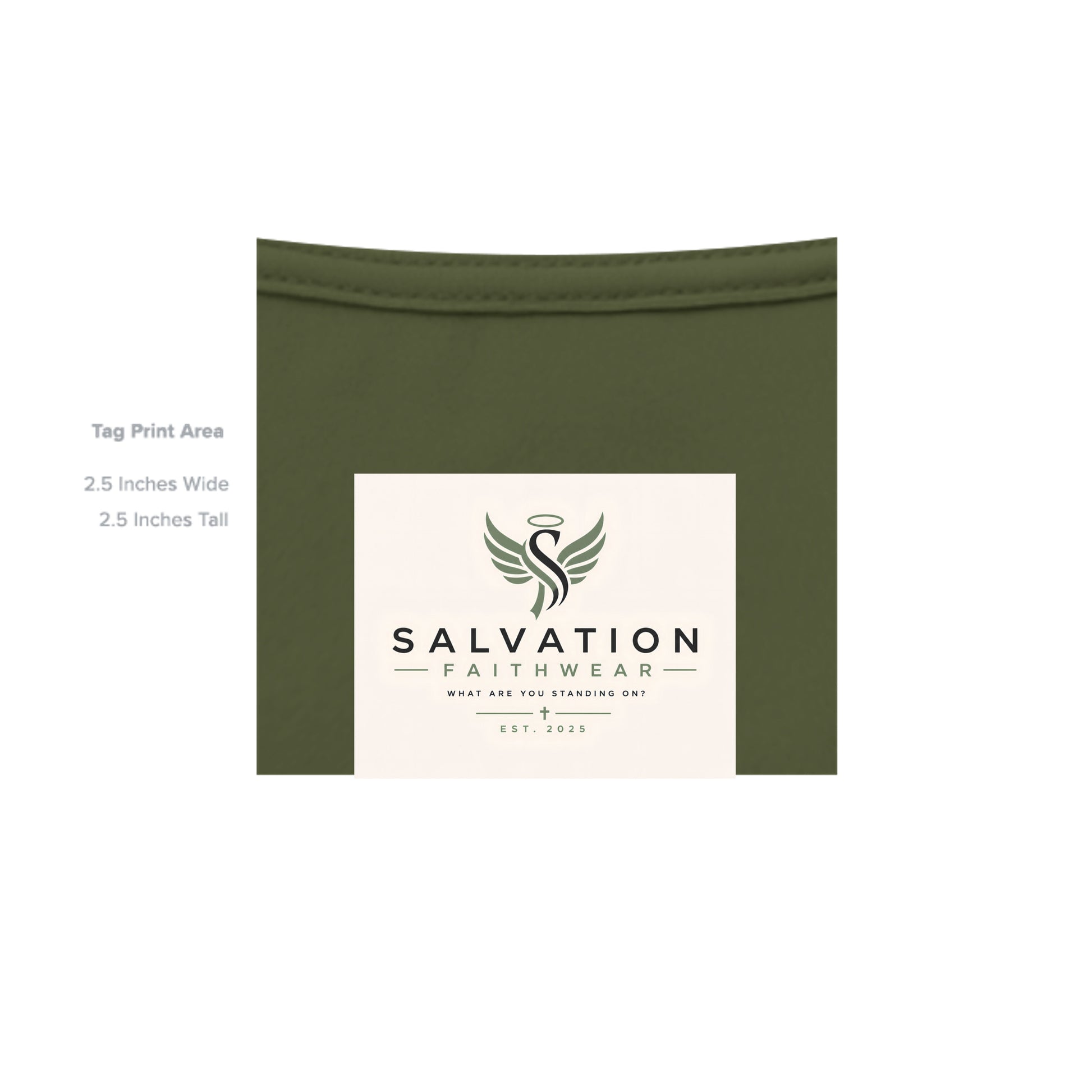 MILITARY GREEN - G500 - INSIDE_TAG_LINE