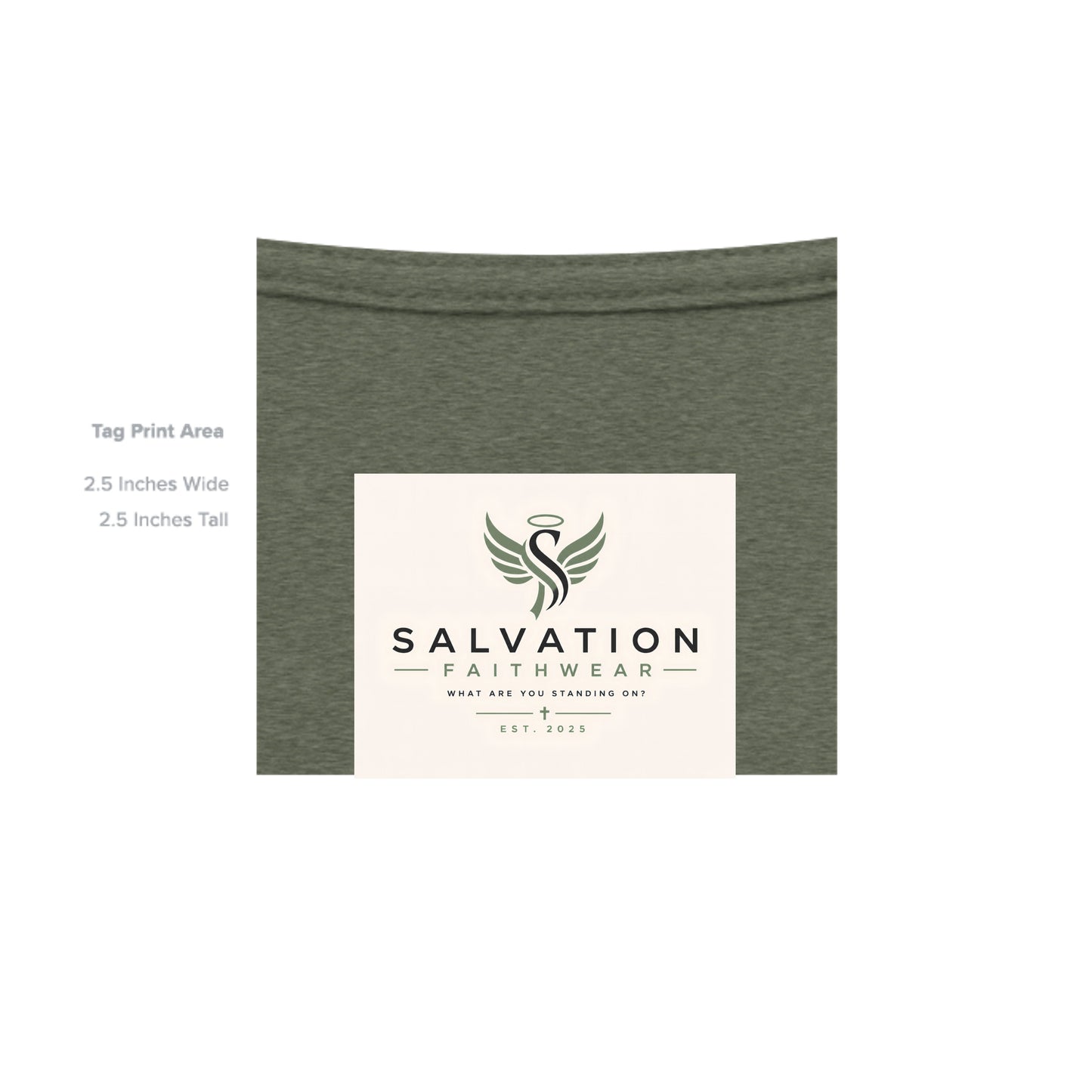 HEATHER MILITARY GREEN - G500 - INSIDE_TAG_LINE