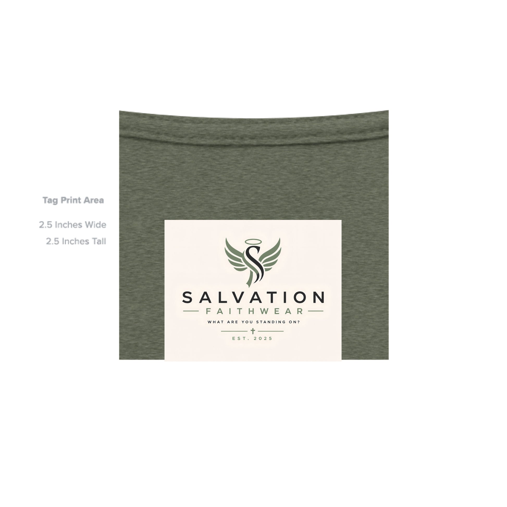 HEATHER MILITARY GREEN - G500 - INSIDE_TAG_LINE