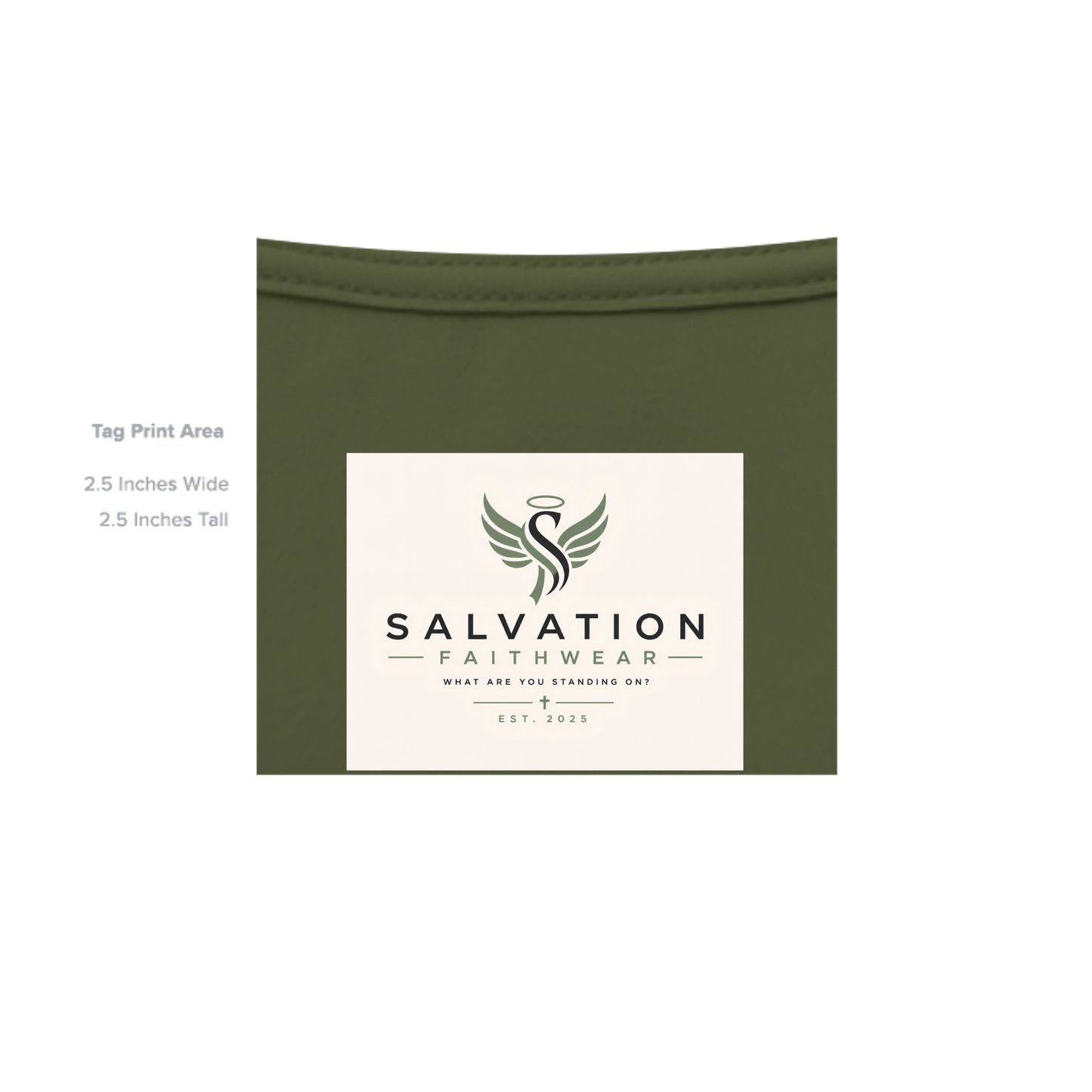 MILITARY GREEN - G500 - INSIDE_TAG_LINE