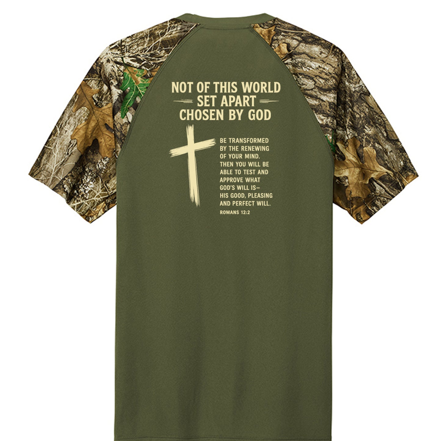 Olive Drab Green/ Realtree Edge - RU151 - BACK
