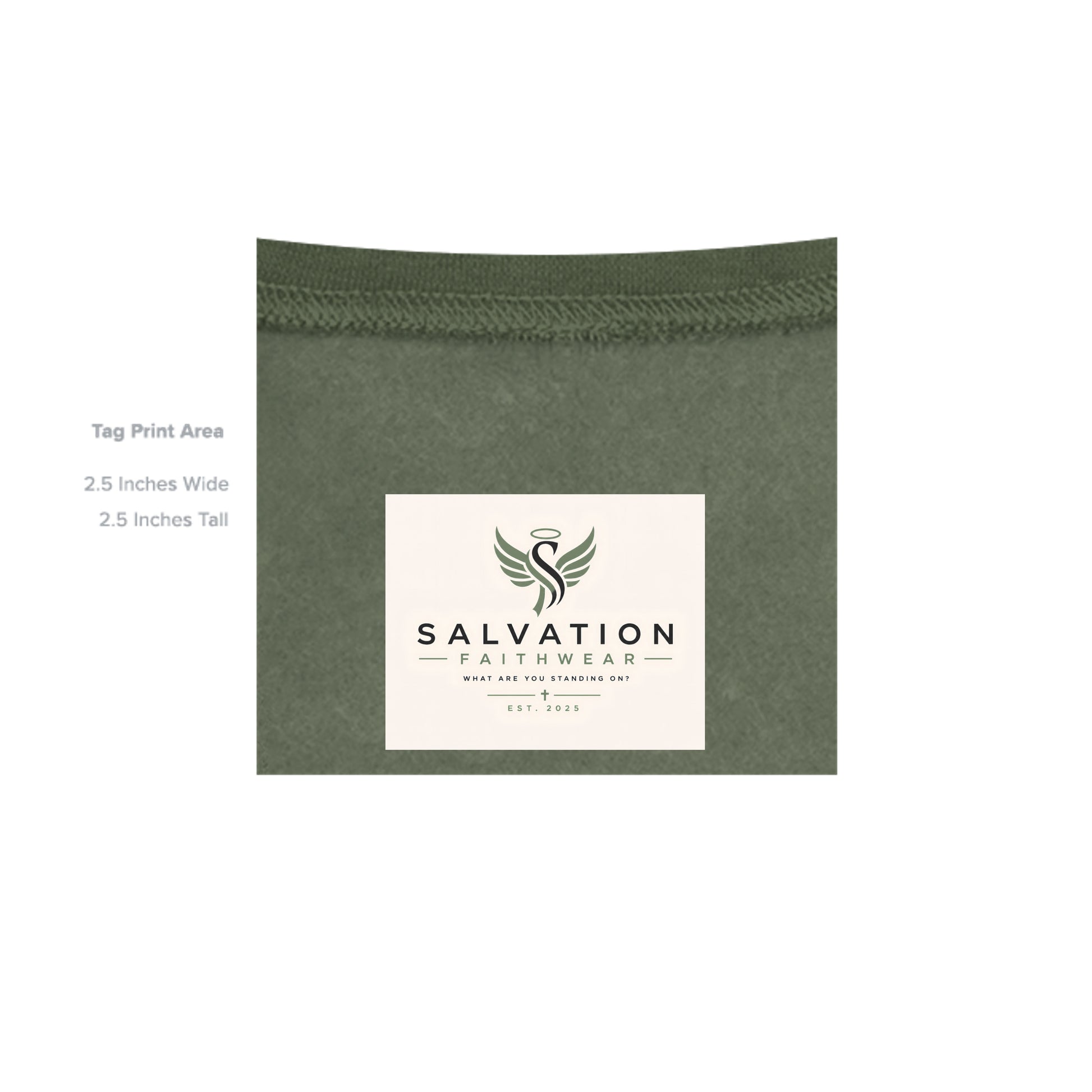 MILITARY GREEN - G185 - INSIDE_TAG_LINE
