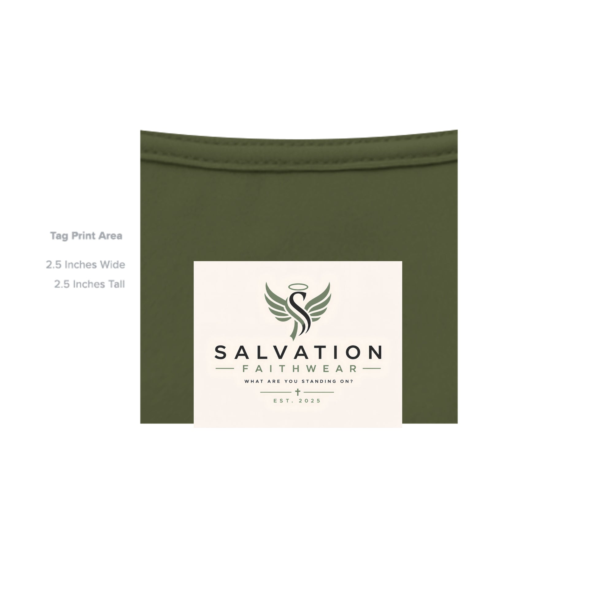 MILITARY GREEN - G500 - INSIDE_TAG_LINE