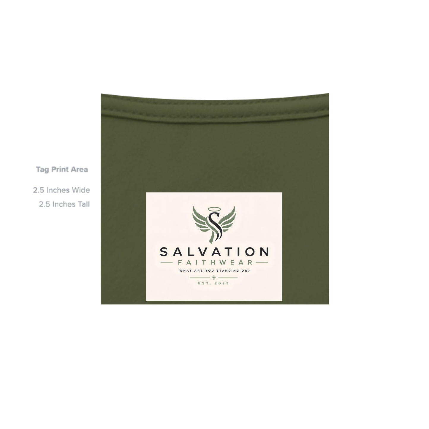 MILITARY GREEN - G500 - INSIDE_TAG_LINE