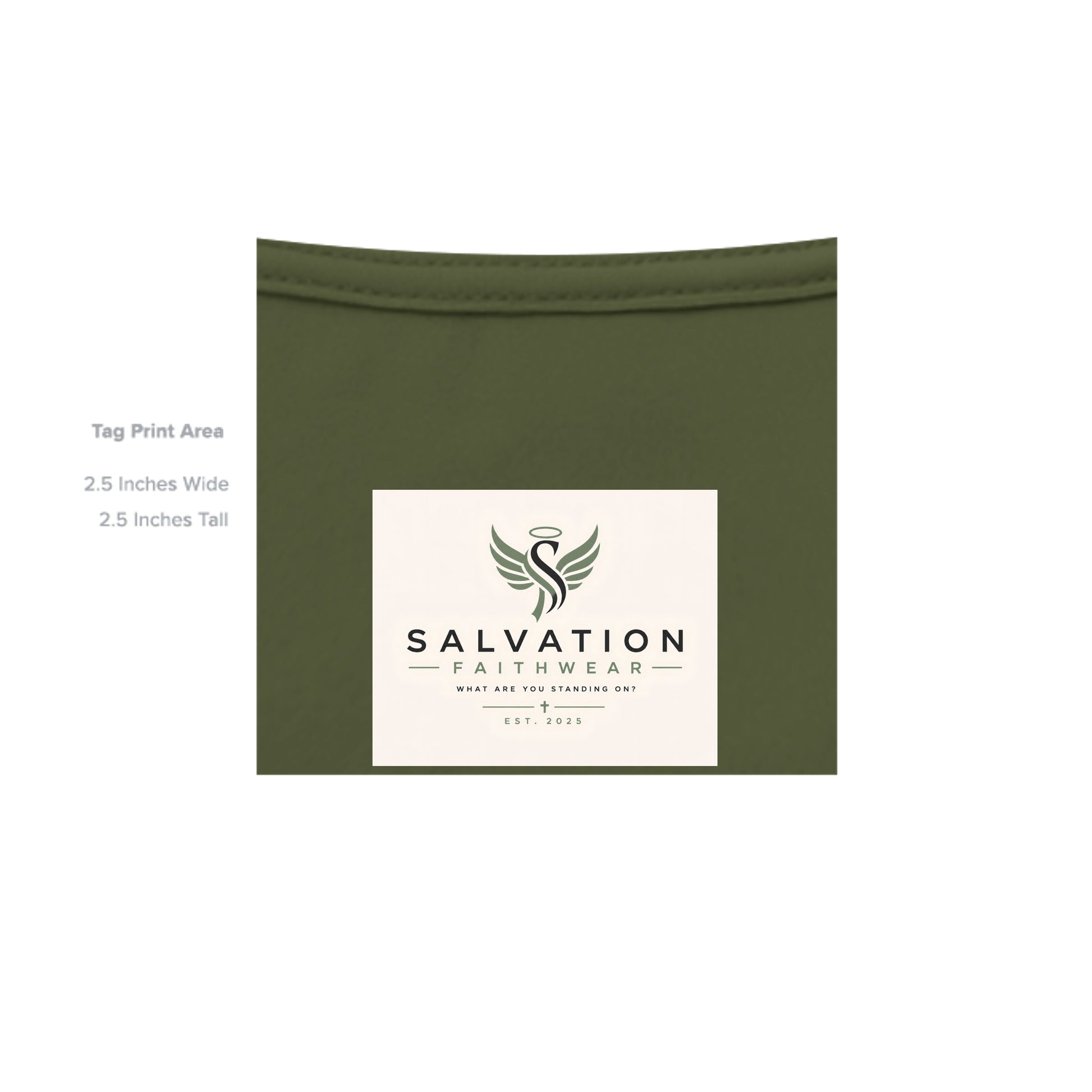 MILITARY GREEN - G500 - INSIDE_TAG_LINE