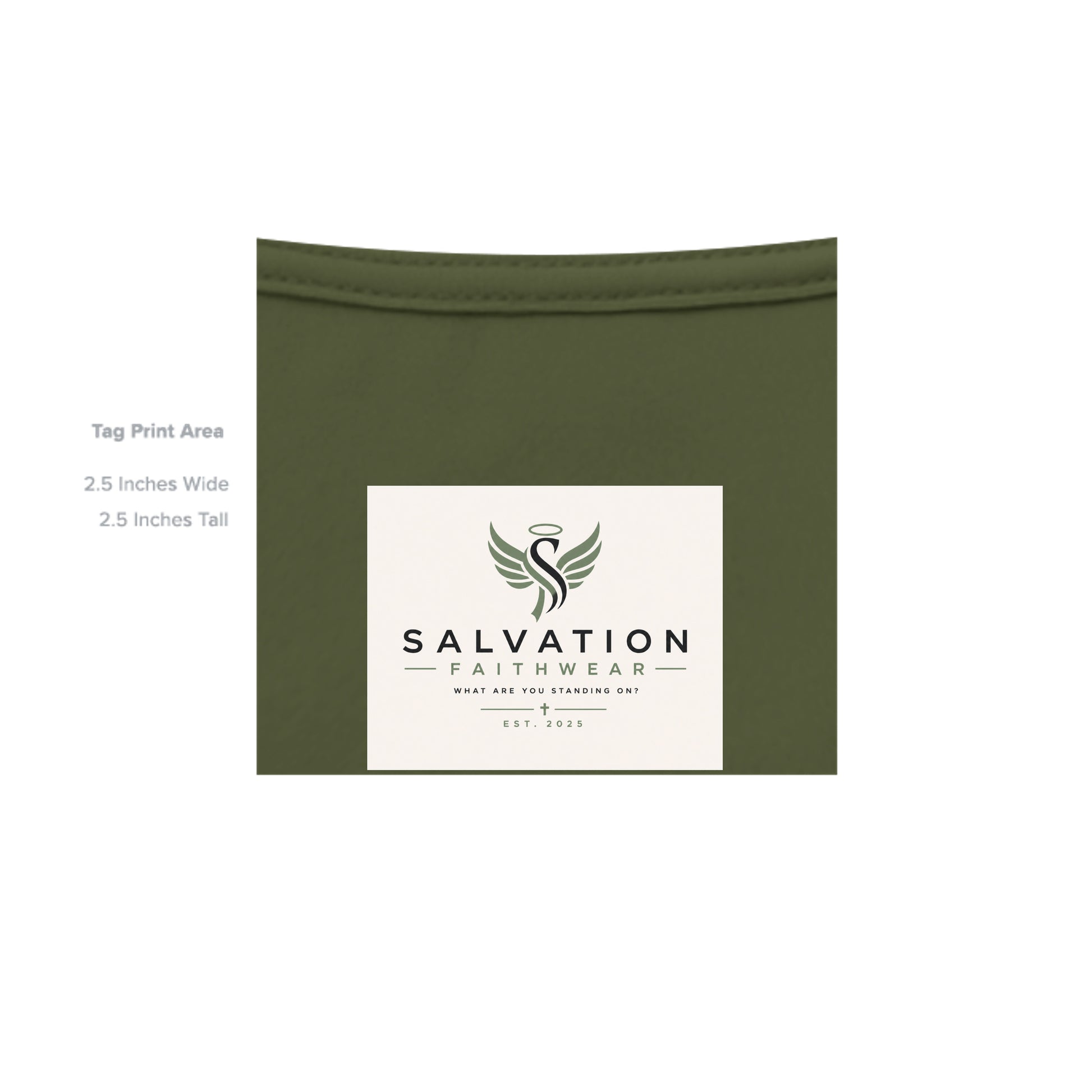 MILITARY GREEN - G500 - INSIDE_TAG_LINE