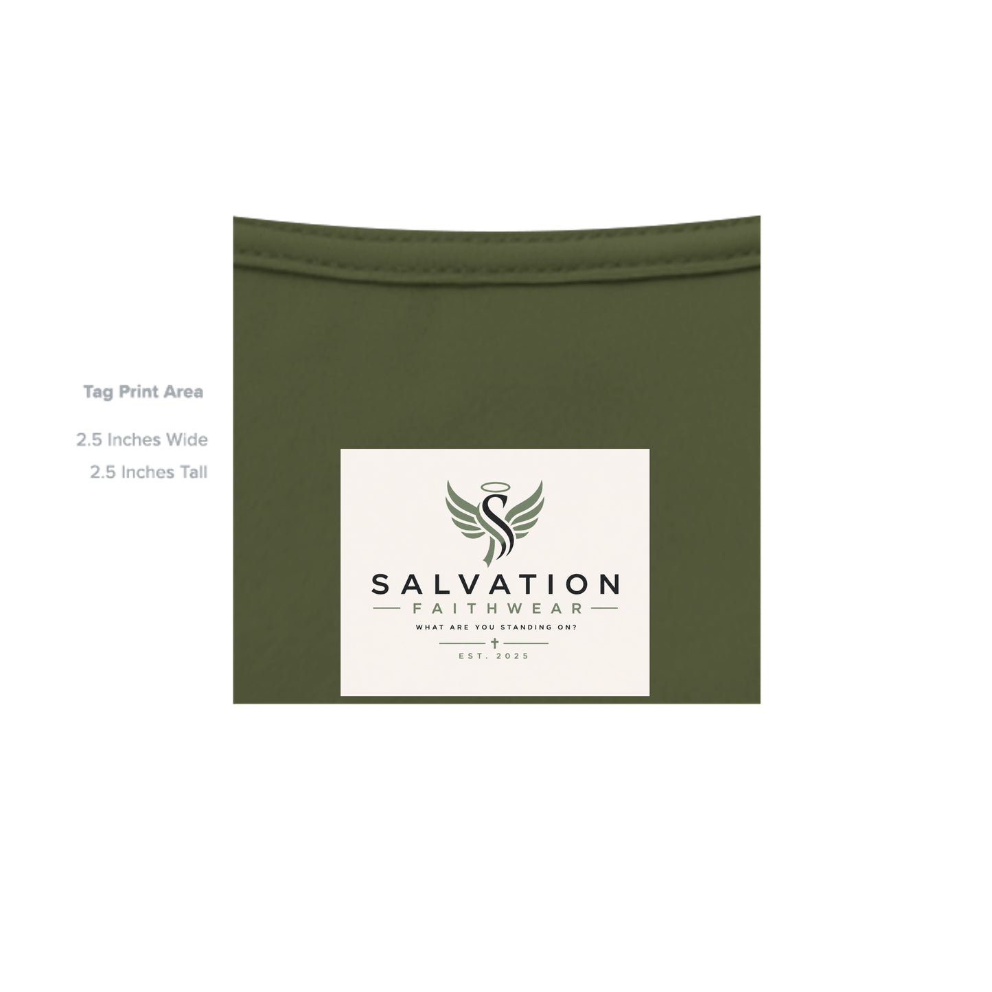 MILITARY GREEN - G500 - INSIDE_TAG_LINE