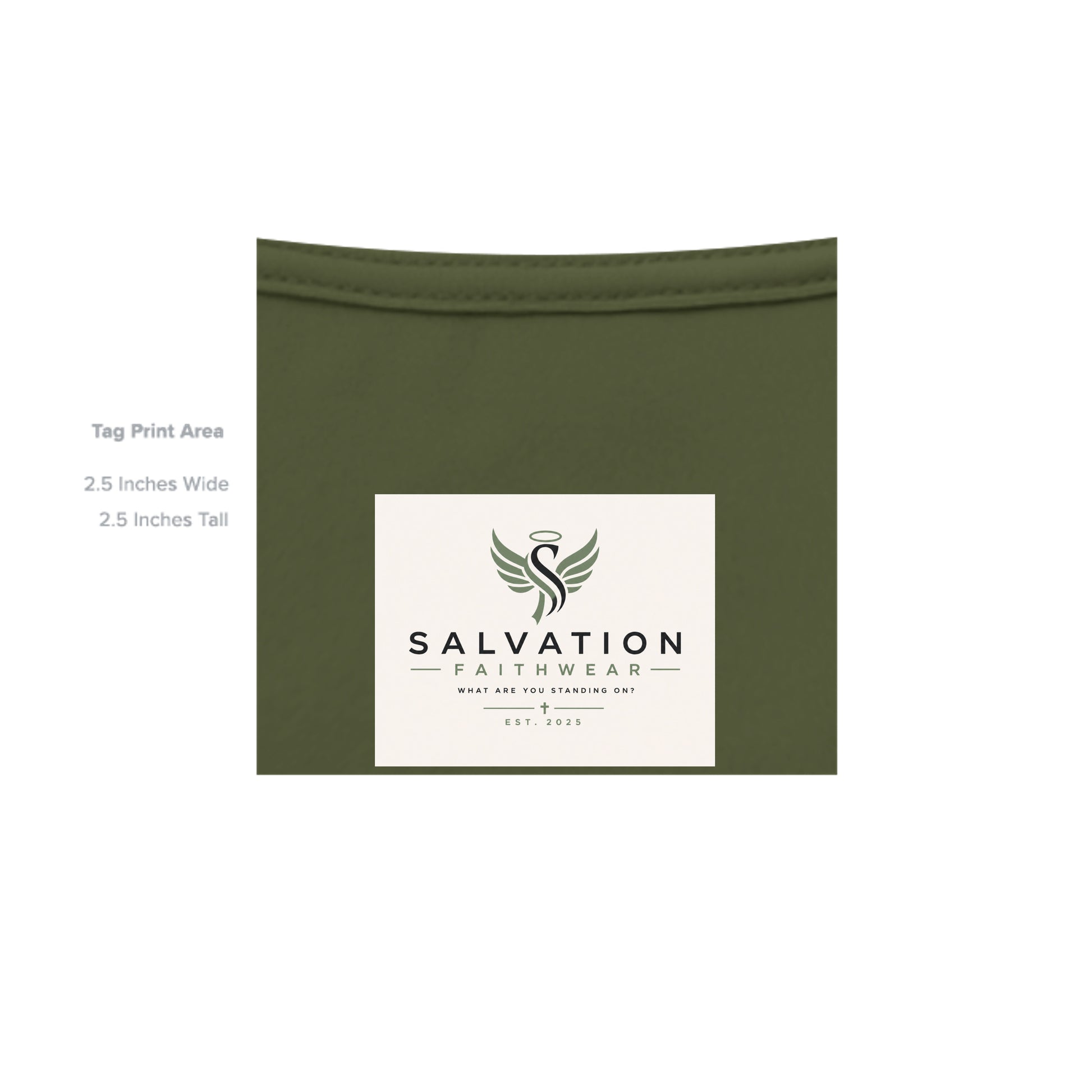MILITARY GREEN - G500 - INSIDE_TAG_LINE