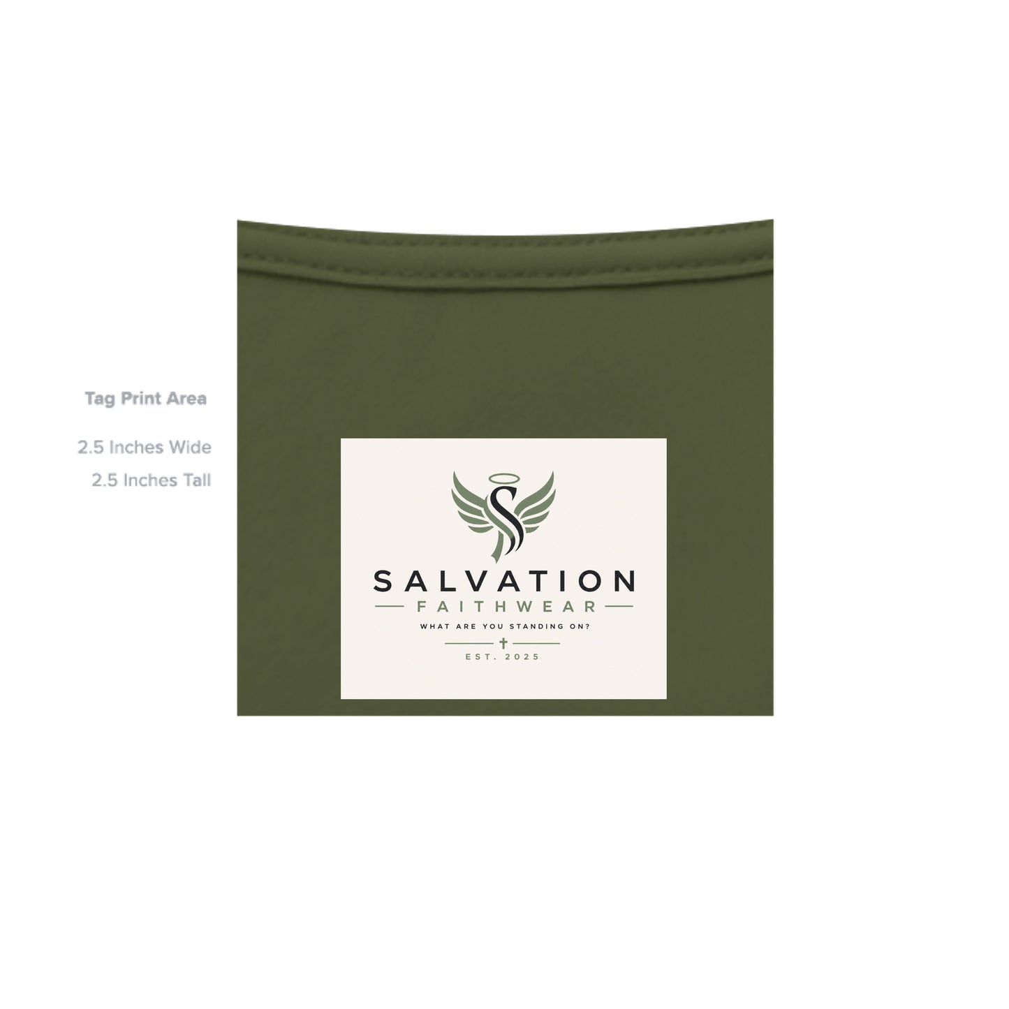 MILITARY GREEN - G500 - INSIDE_TAG_LINE