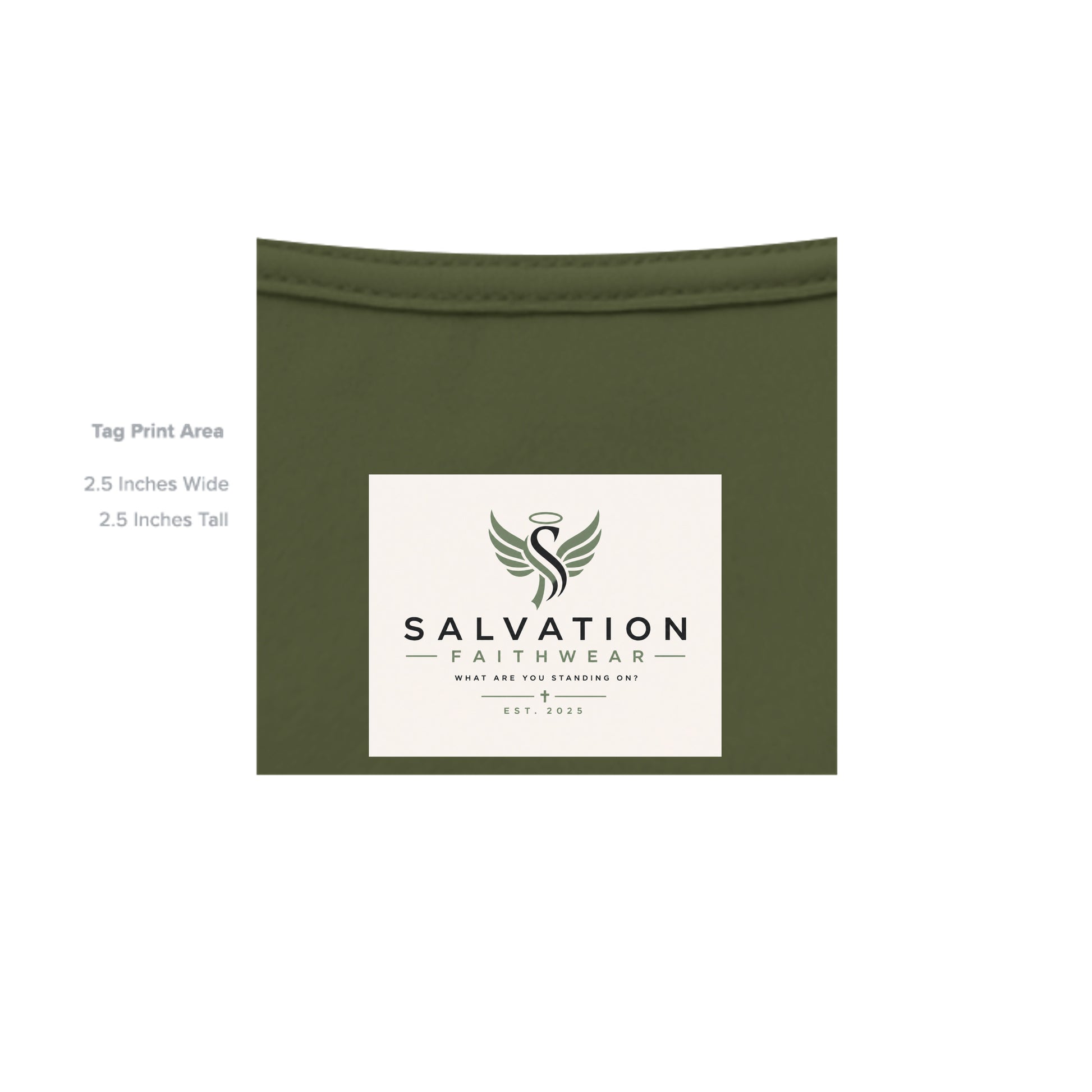 MILITARY GREEN - G500 - INSIDE_TAG_LINE