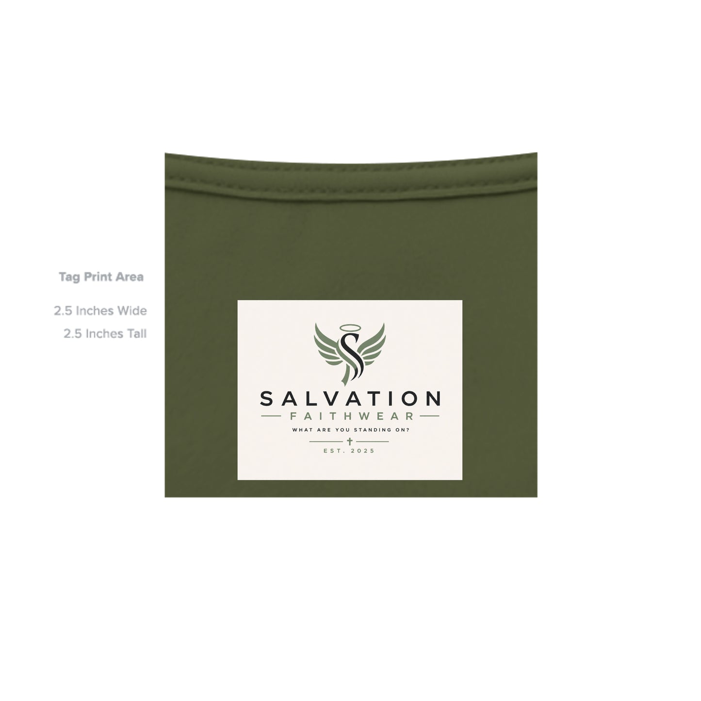 MILITARY GREEN - G500 - INSIDE_TAG_LINE