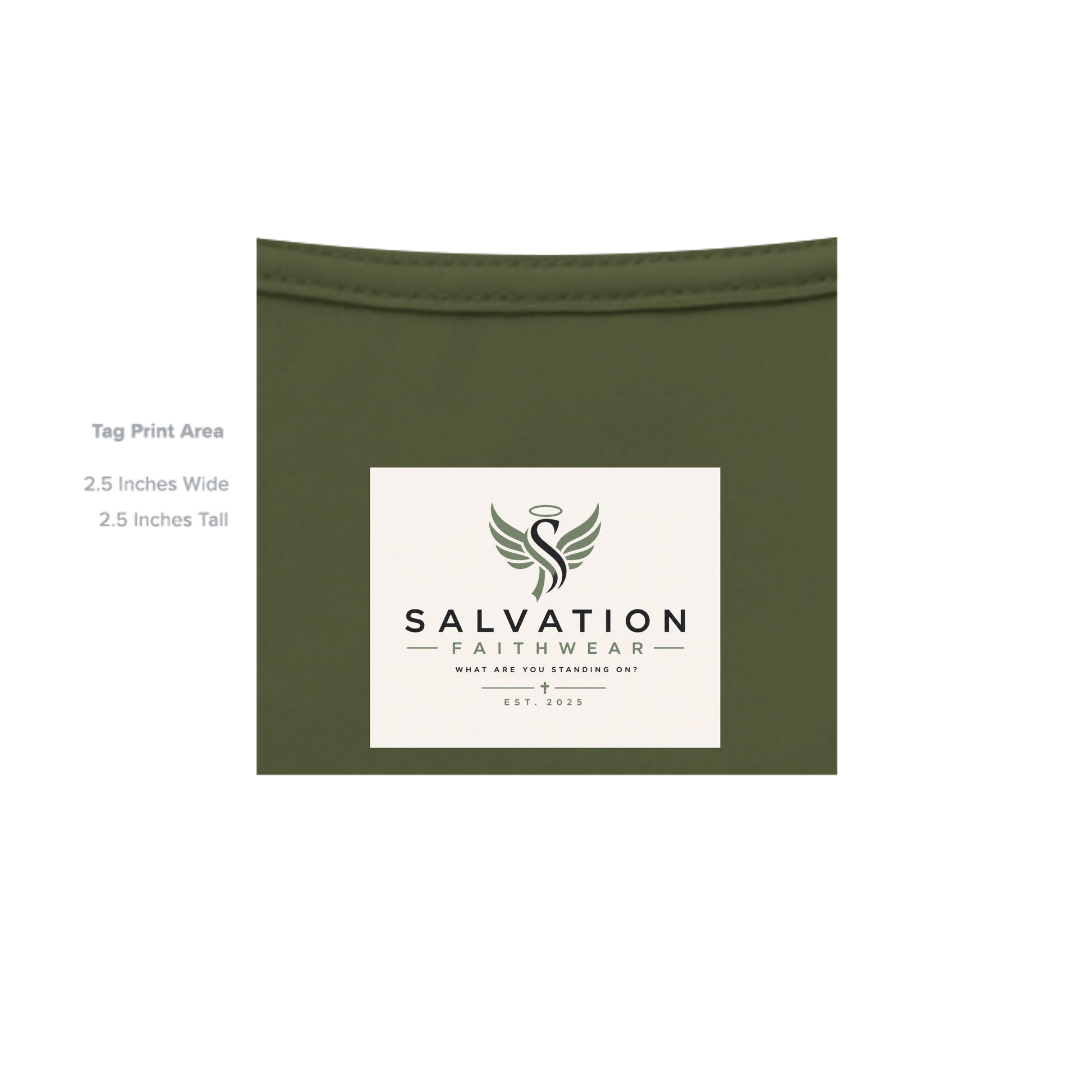 MILITARY GREEN - G500 - INSIDE_TAG_LINE