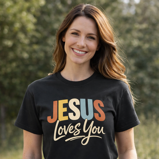 Jesus Loves You Faith T-Shirt