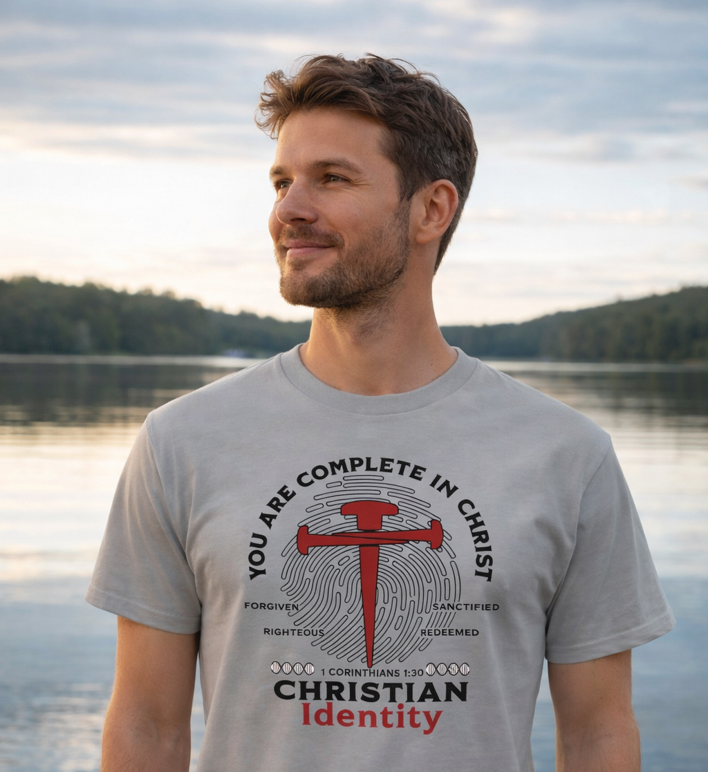 You are Complete in Christ Faith T-Shirt Salvation FaithWear Apparel