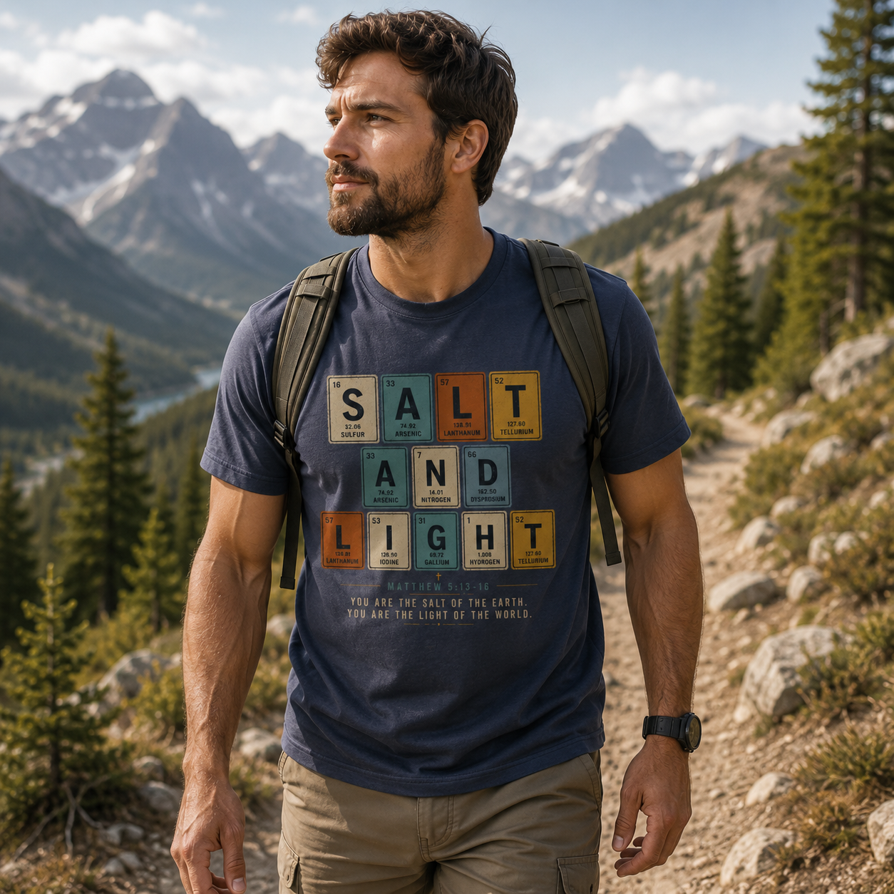 Salt and Light | Matthew 5:13-16 Christian T-Shirt