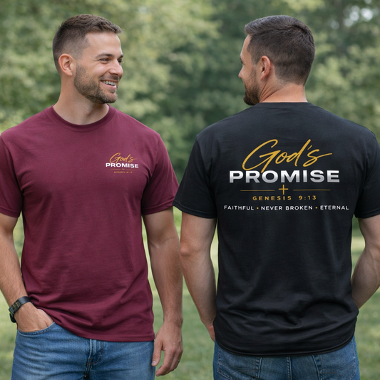 Gods Promise Genesis 9:13 Faith T-Shirt