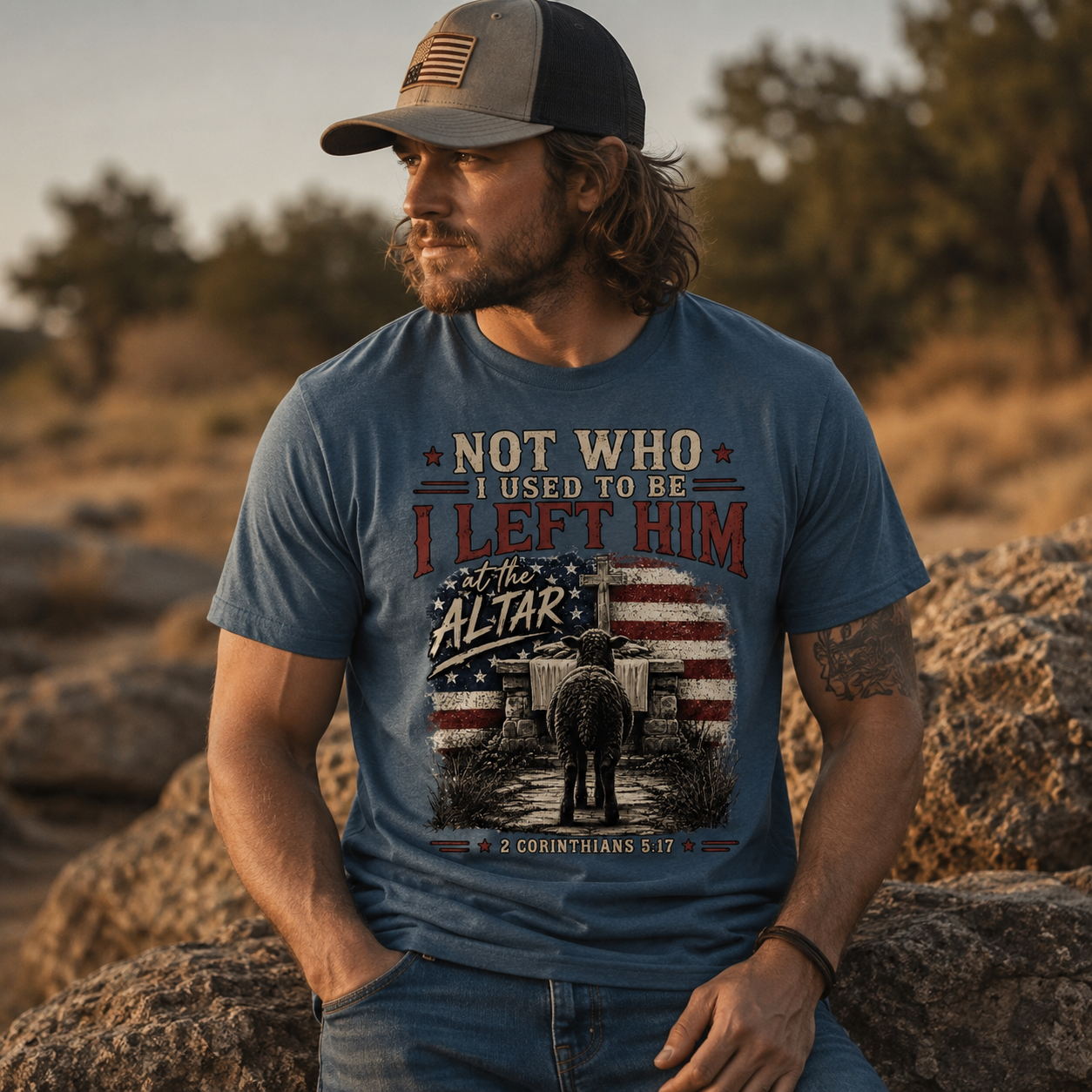Not who i used to be 2 Corinthians 5:17 | Christian T-Shirt