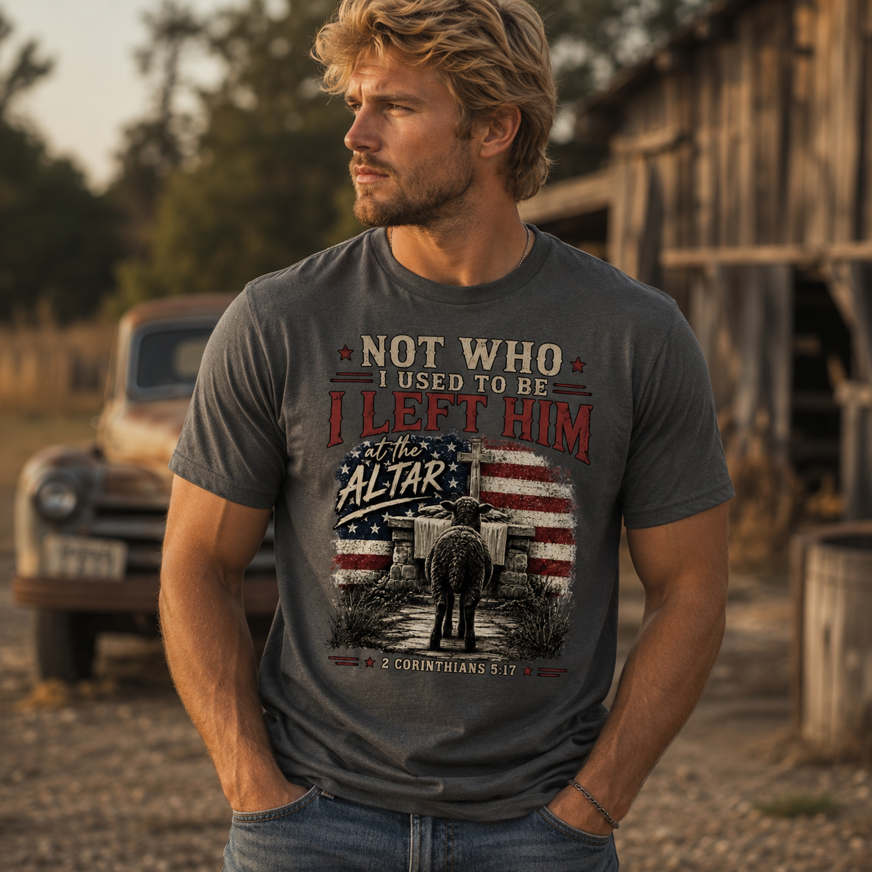 Not who i used to be 2 Corinthians 5:17 | Christian T-Shirt