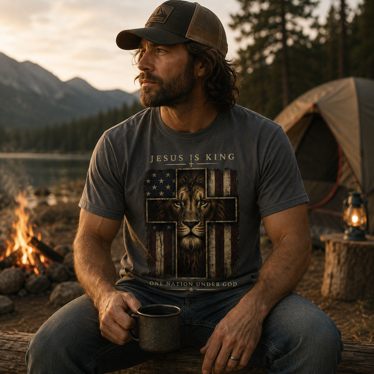 Jesus is King | Christian T-Shirt