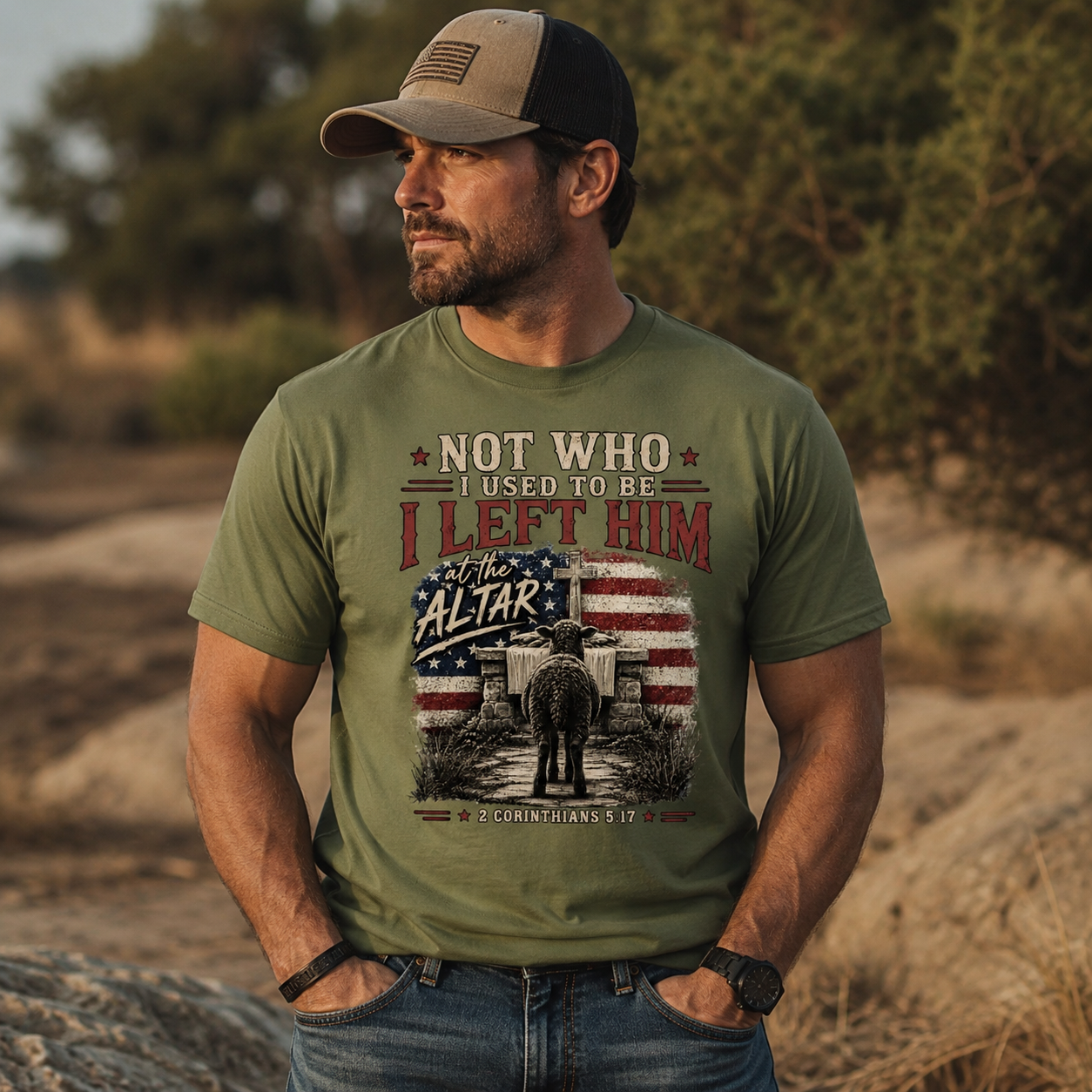 Not who i used to be 2 Corinthians 5:17 | Christian T-Shirt