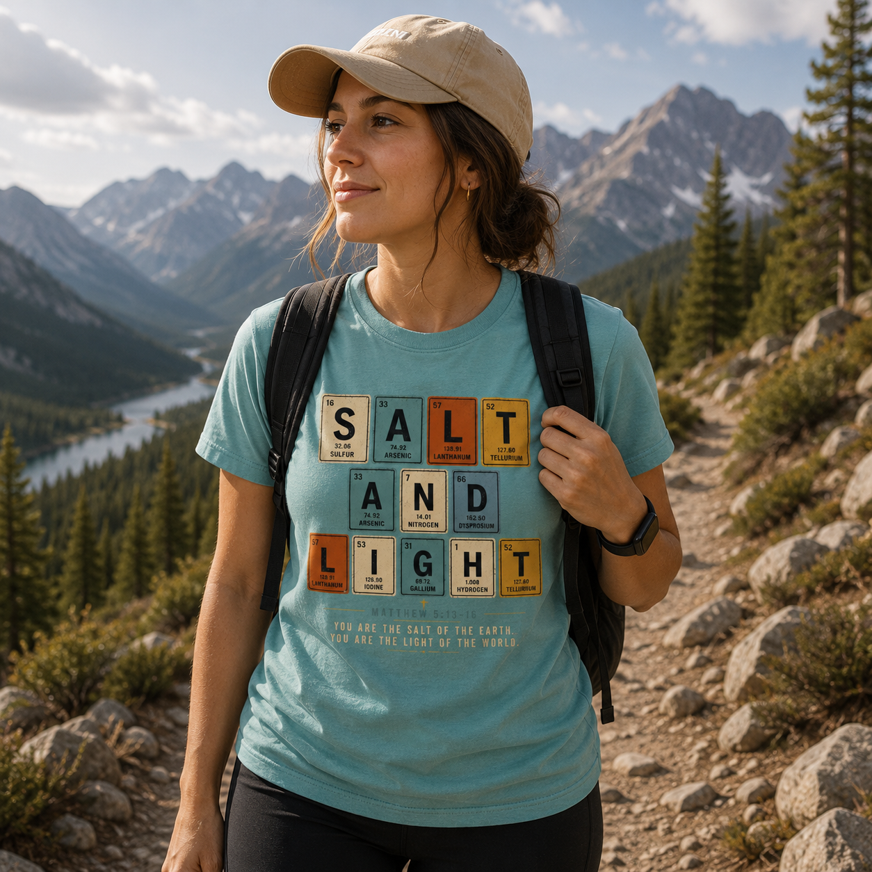 Salt and Light | Matthew 5:13-16 Christian T-Shirt
