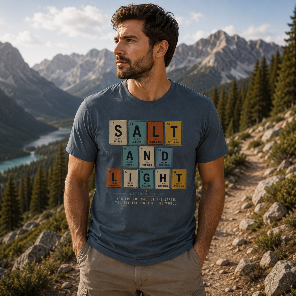 Salt and Light | Matthew 5:13-16 Christian T-Shirt