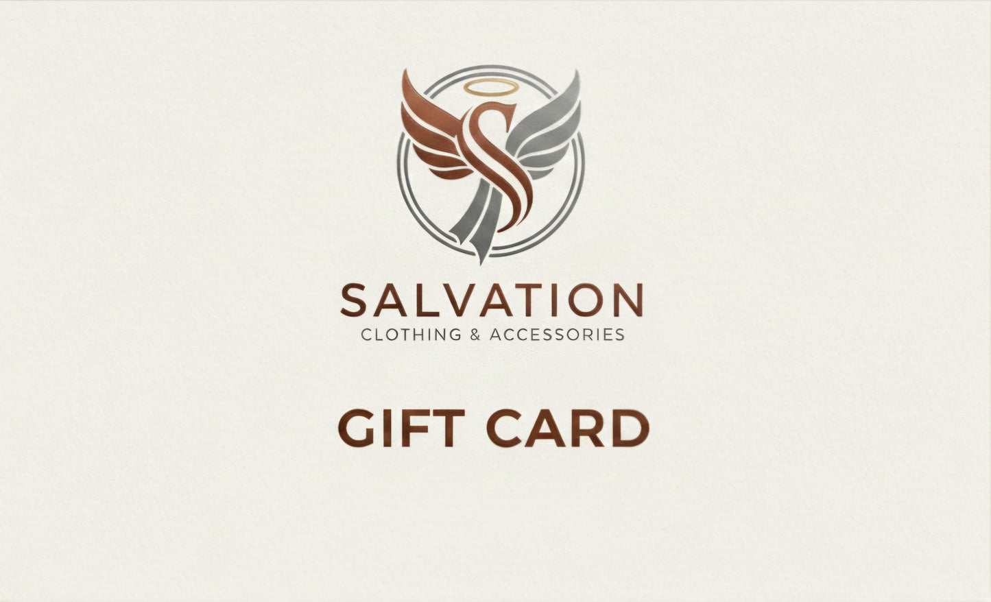 Gift Card Salvation Clothing and Accessories