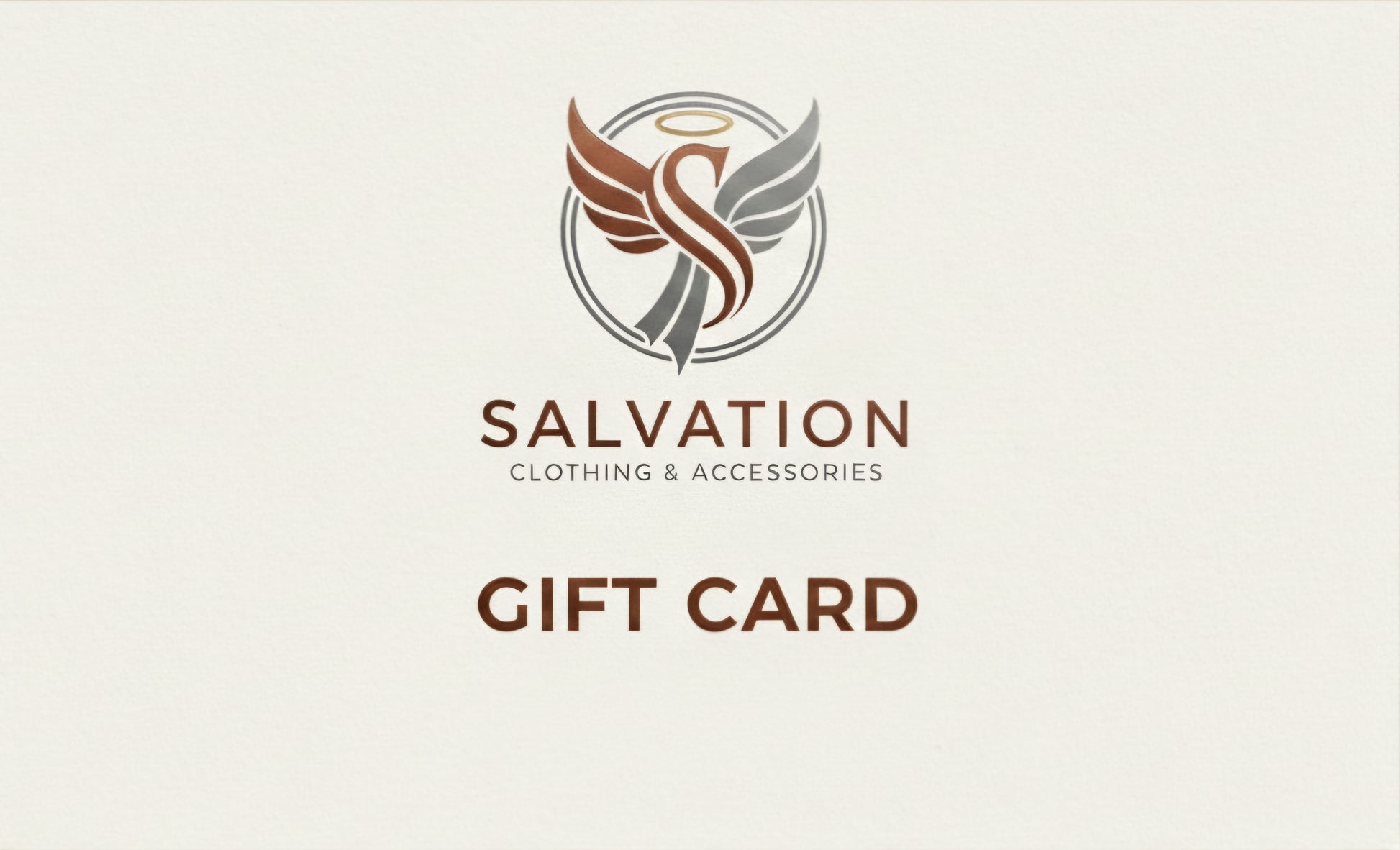 Gift Card Salvation Clothing and Accessories