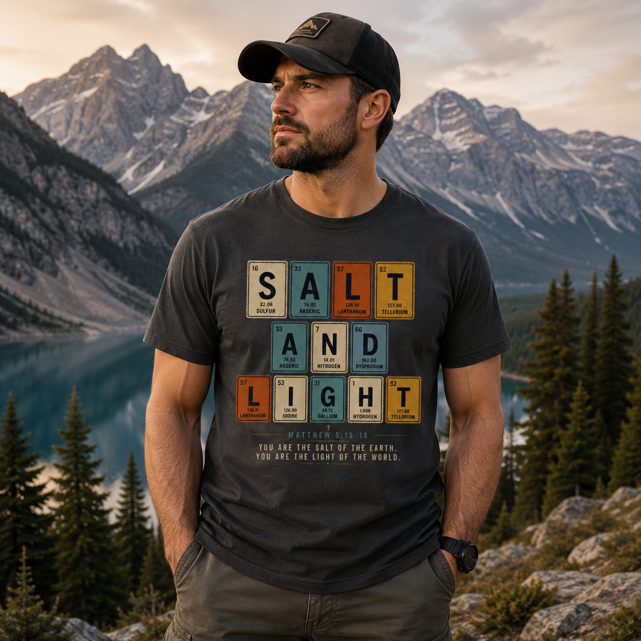 Salt and Light | Matthew 5:13-16 Christian T-Shirt