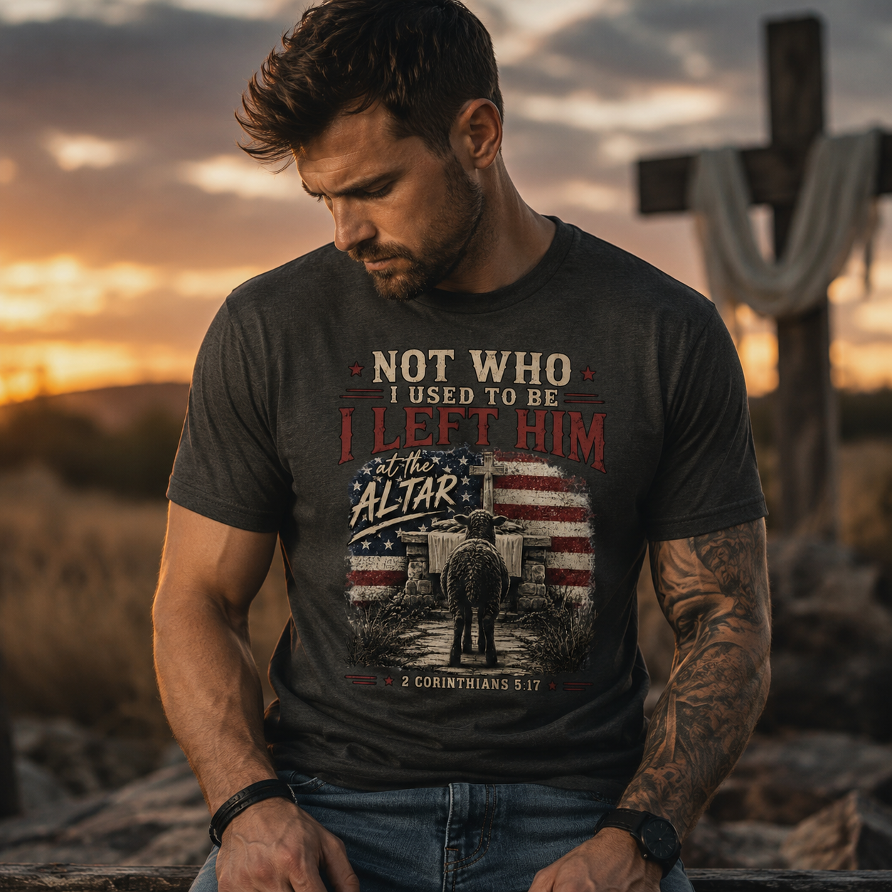 Not who i used to be 2 Corinthians 5:17 | Christian T-Shirt