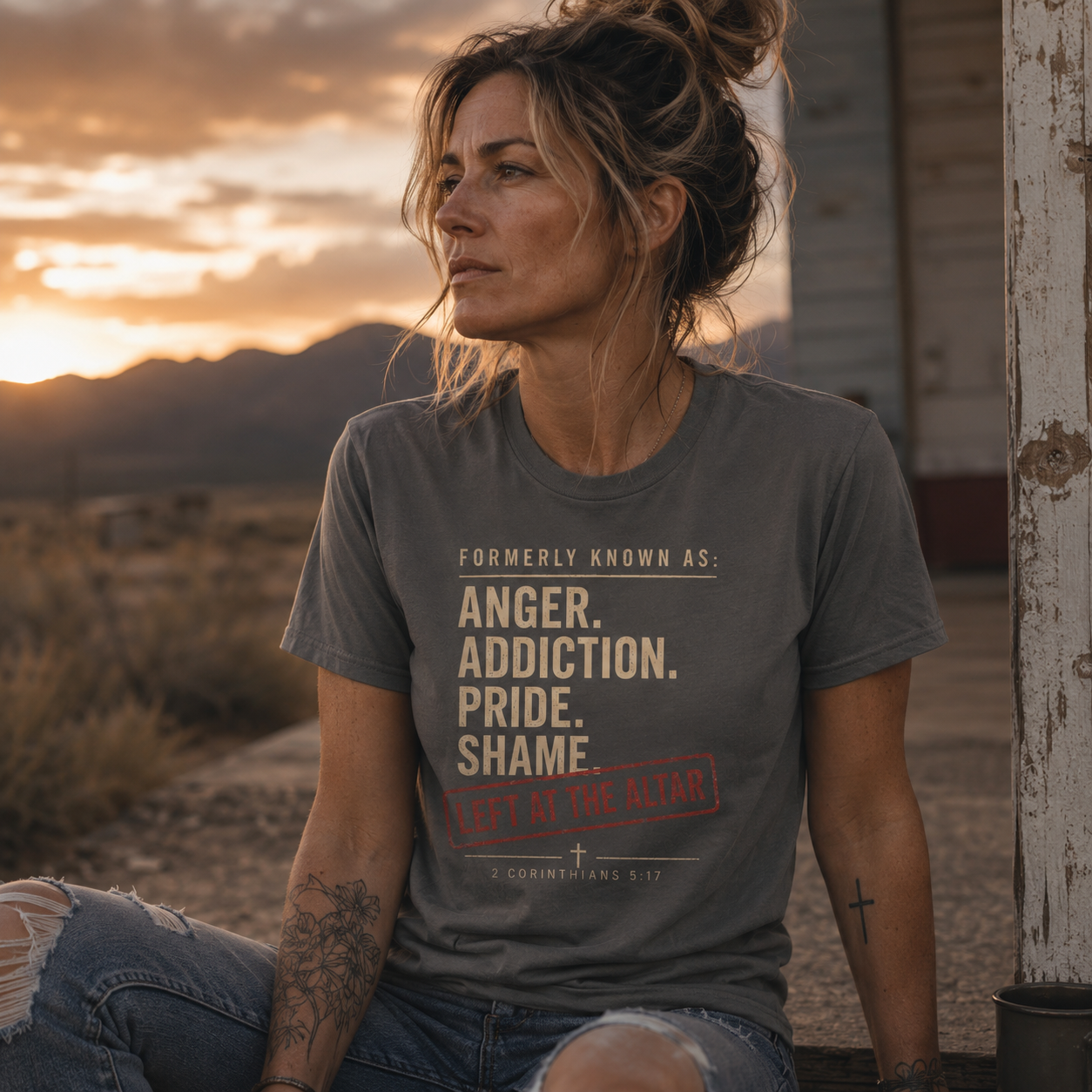 Formerly Known As; Left At The Alter | Christian T-Shirt