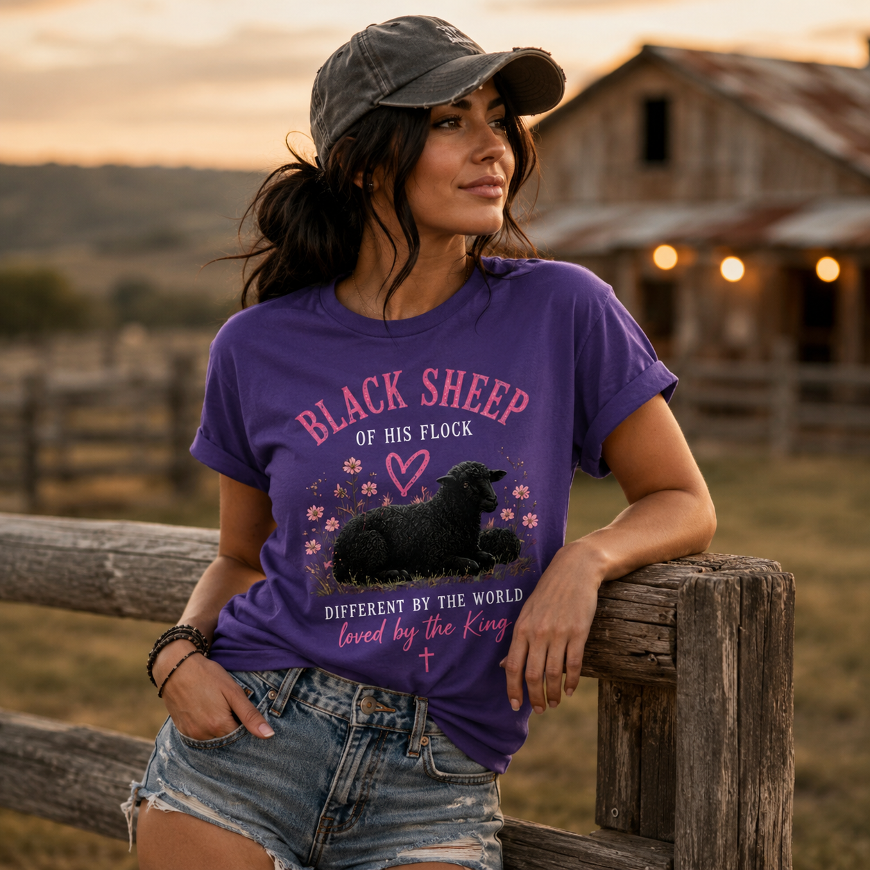 Black Sheep Of his Flock Faith T-Shirt