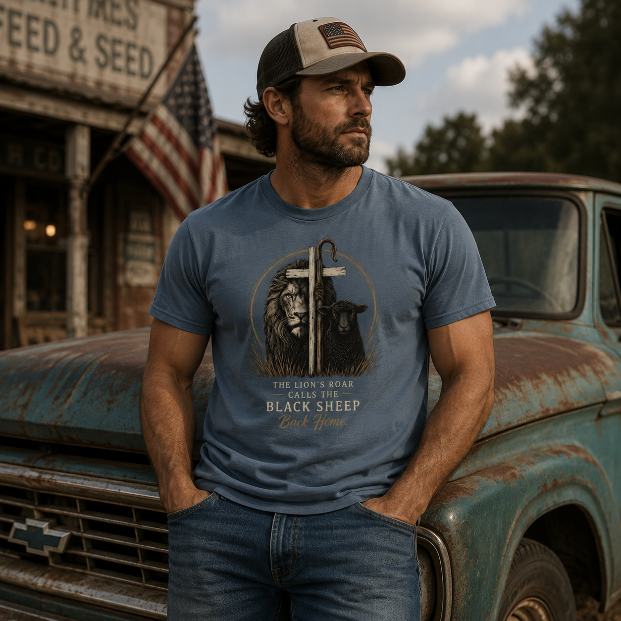 The Lions Roar | Black Sheep T-Shirt