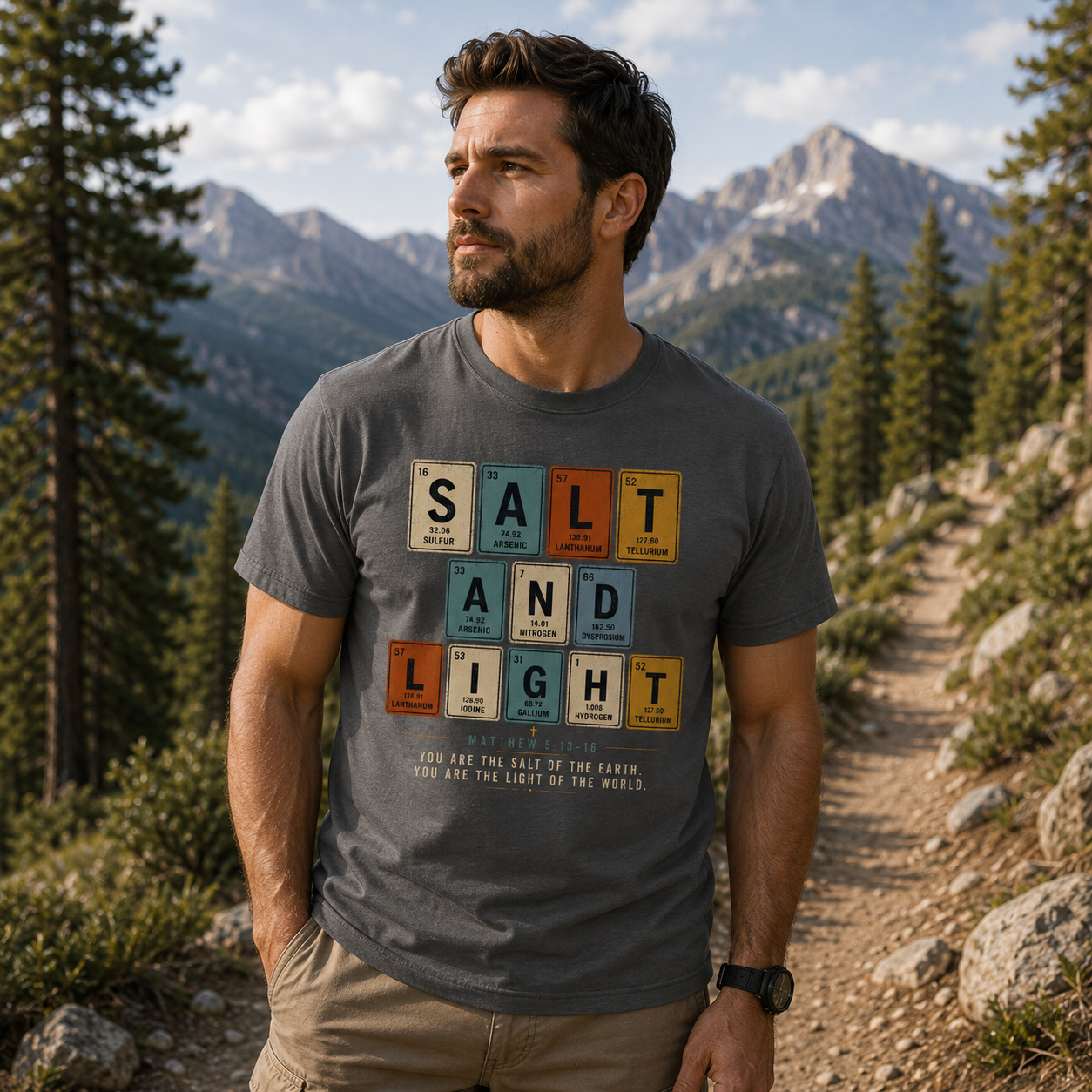 Salt and Light | Matthew 5:13-16 Christian T-Shirt