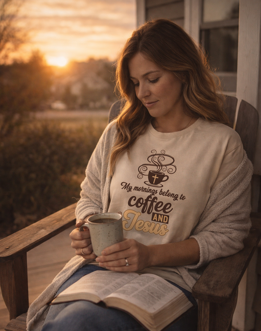 Coffee and Jesus Faith T-Shirt