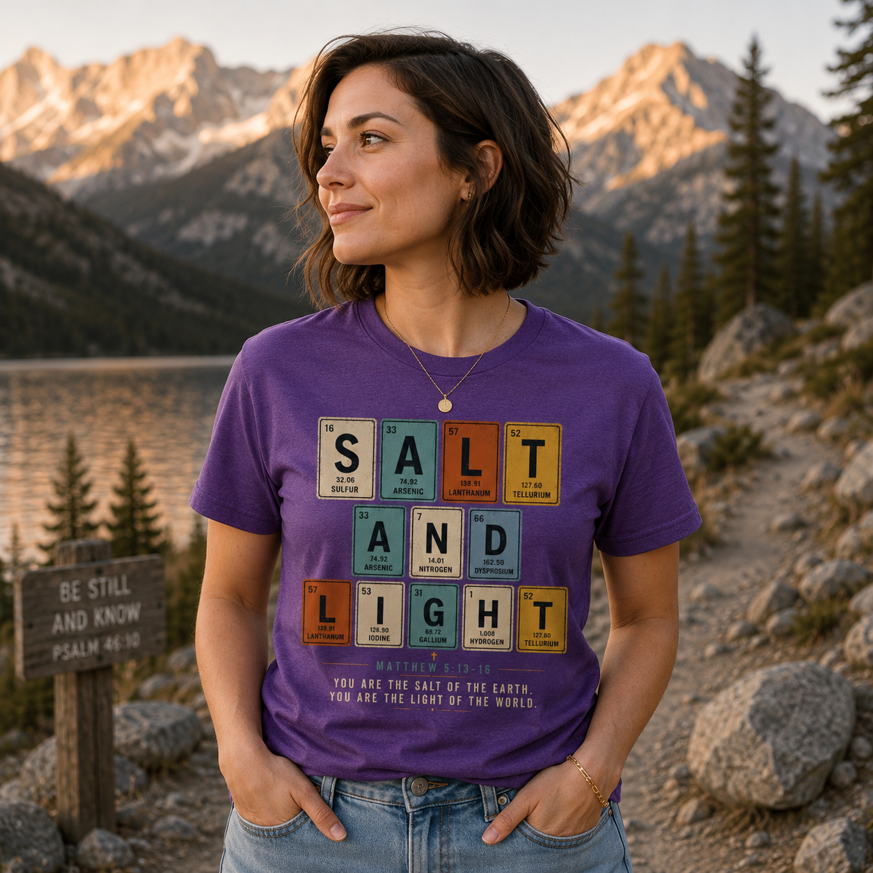 Salt and Light | Matthew 5:13-16 Christian T-Shirt