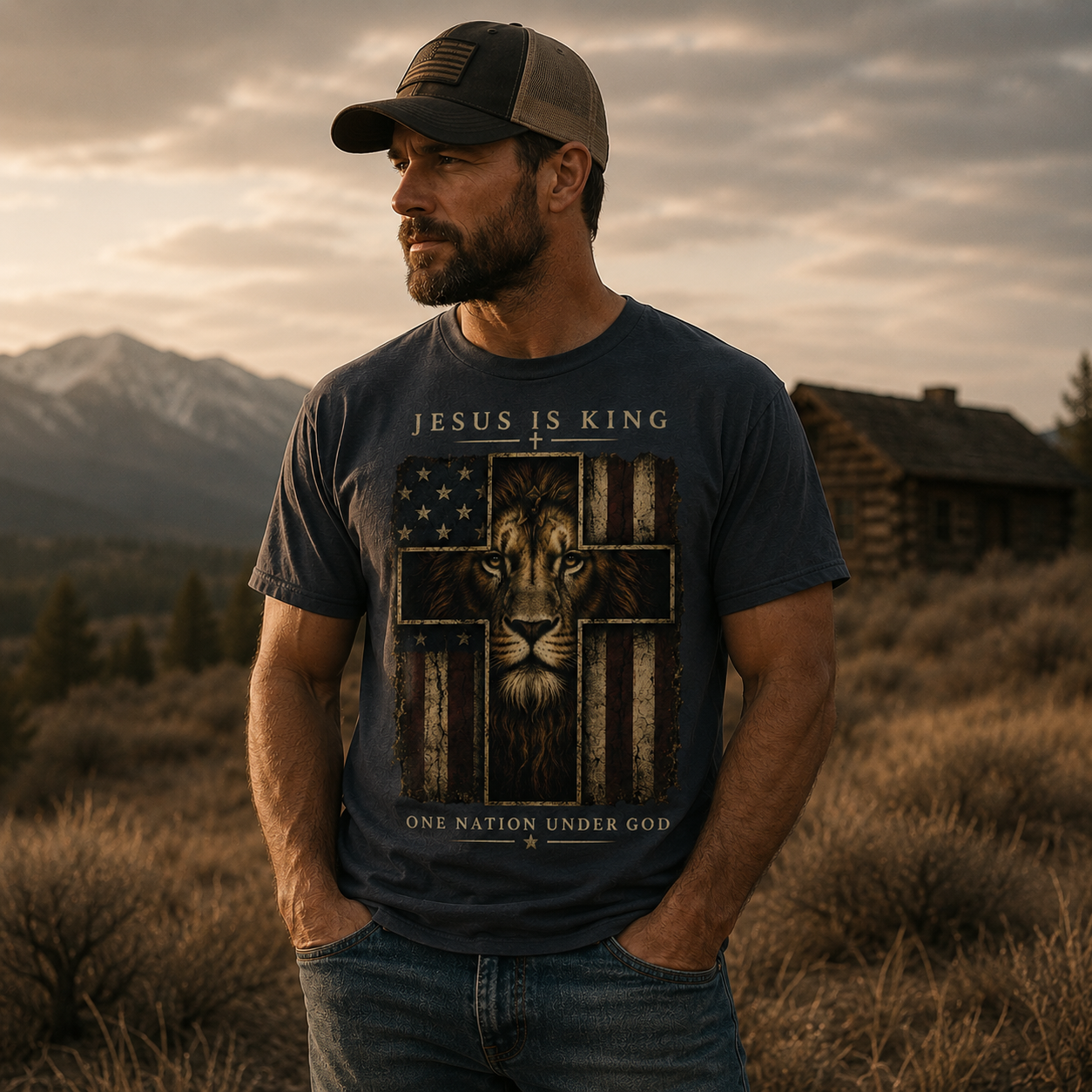 Jesus is King | Christian T-Shirt