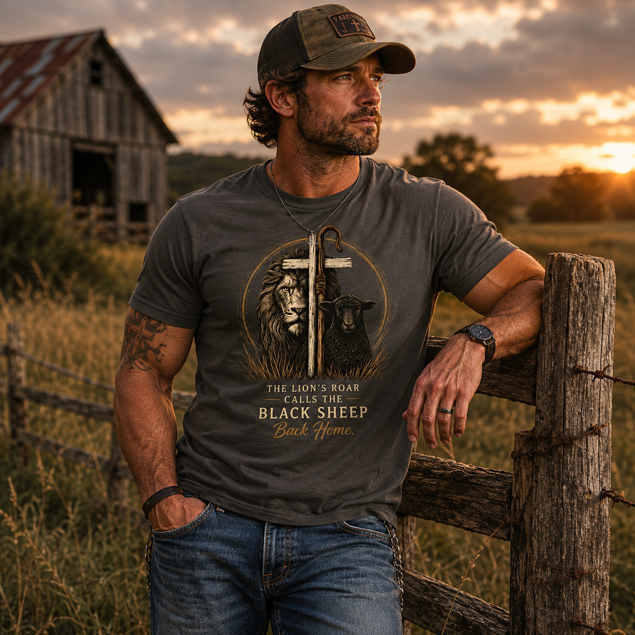 The Lions Roar | Black Sheep T-Shirt