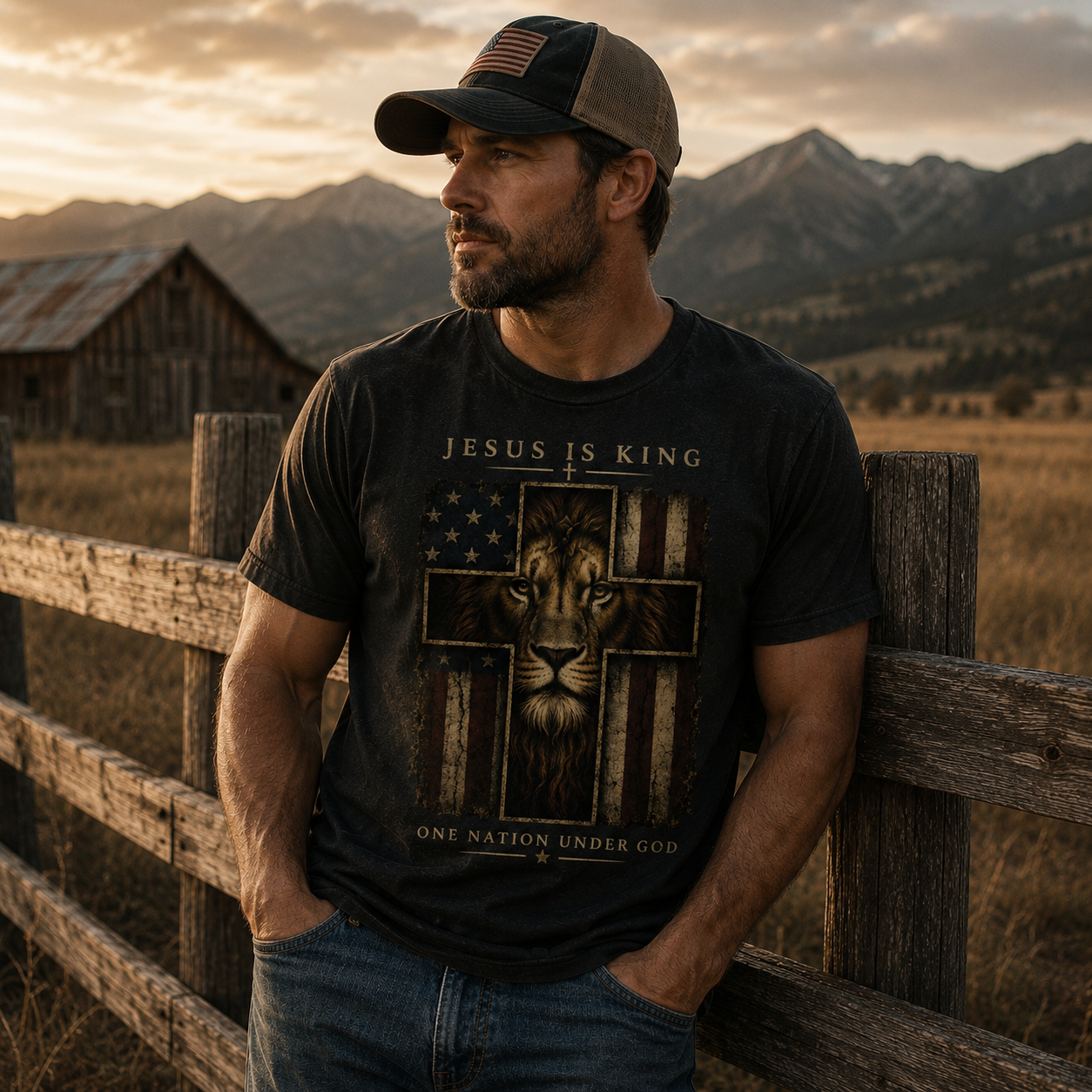 Jesus is King | Christian T-Shirt