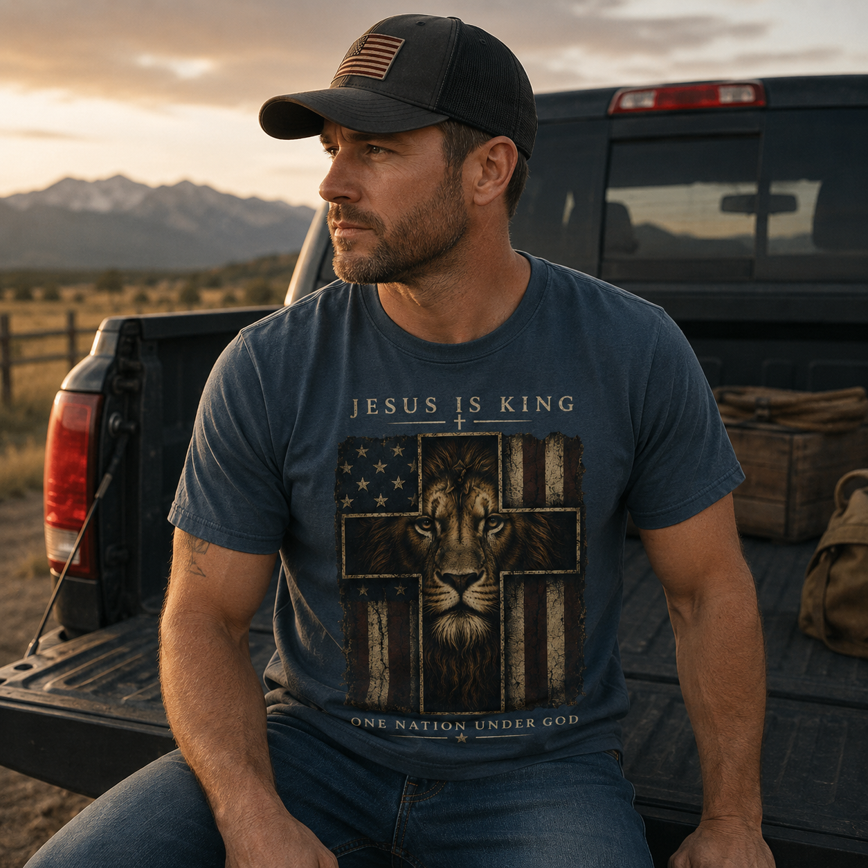 Jesus is King | Christian T-Shirt