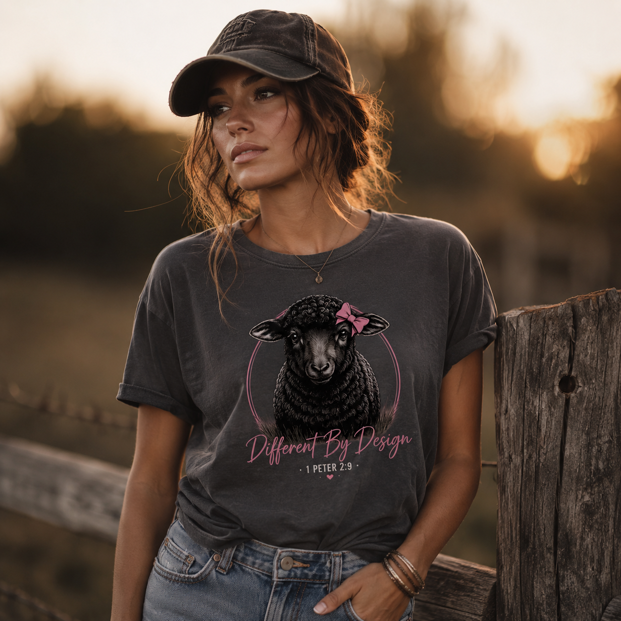 Different By Design 1 Peter 2:9 Faith T-Shirt